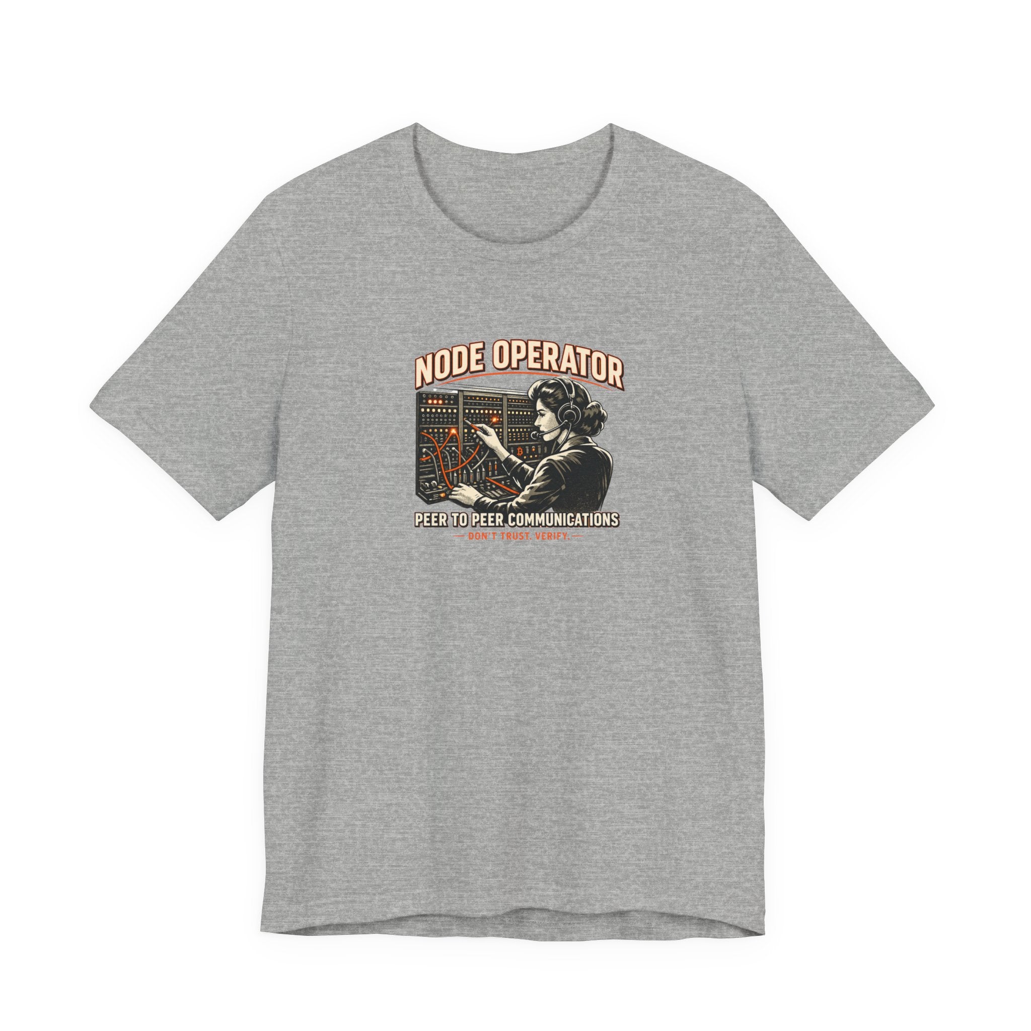 Node Operator Bitcoin Tee | Don't Trust Verify | Bella Canvas 3001