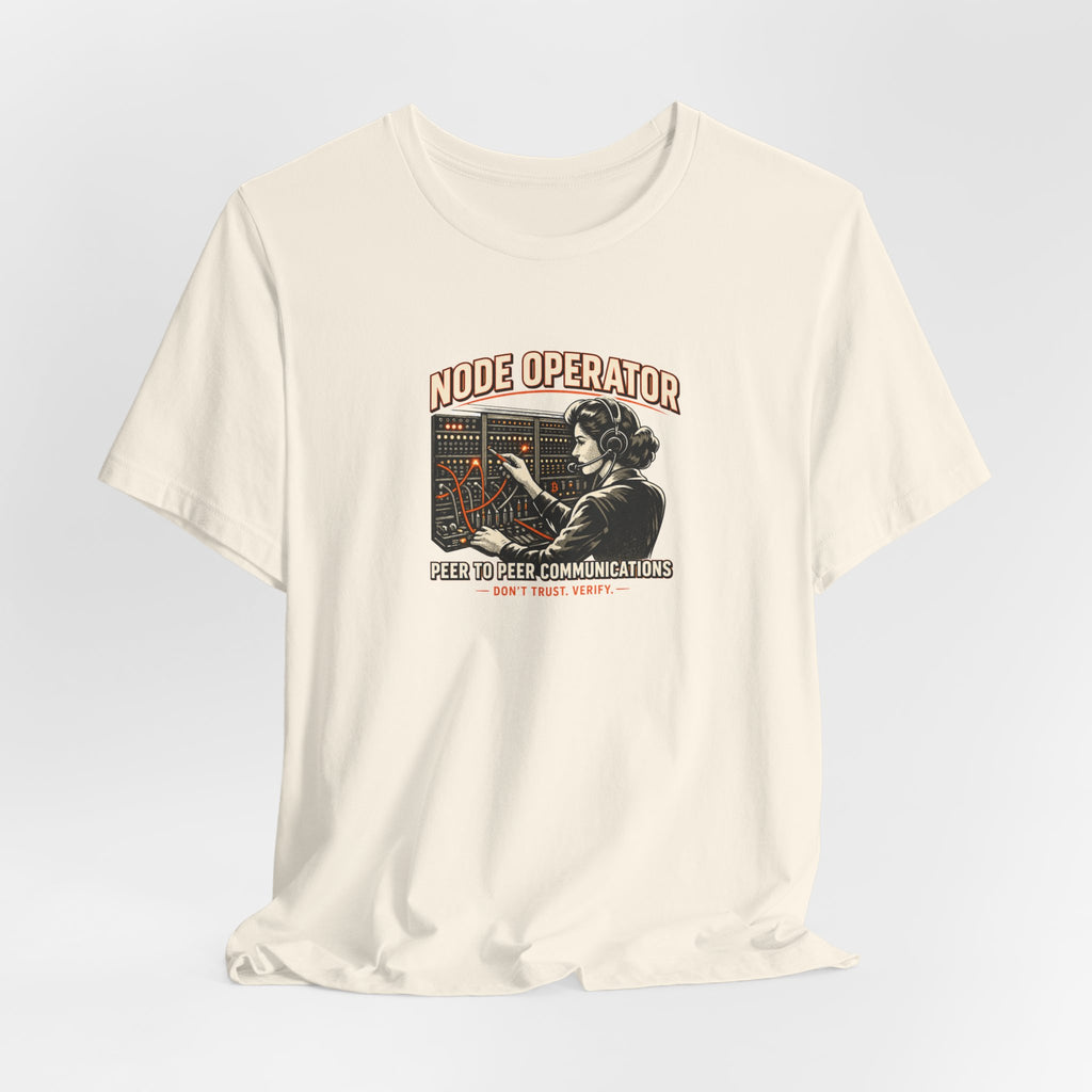 Node Operator Bitcoin Tee | Don't Trust Verify | Bella Canvas 3001