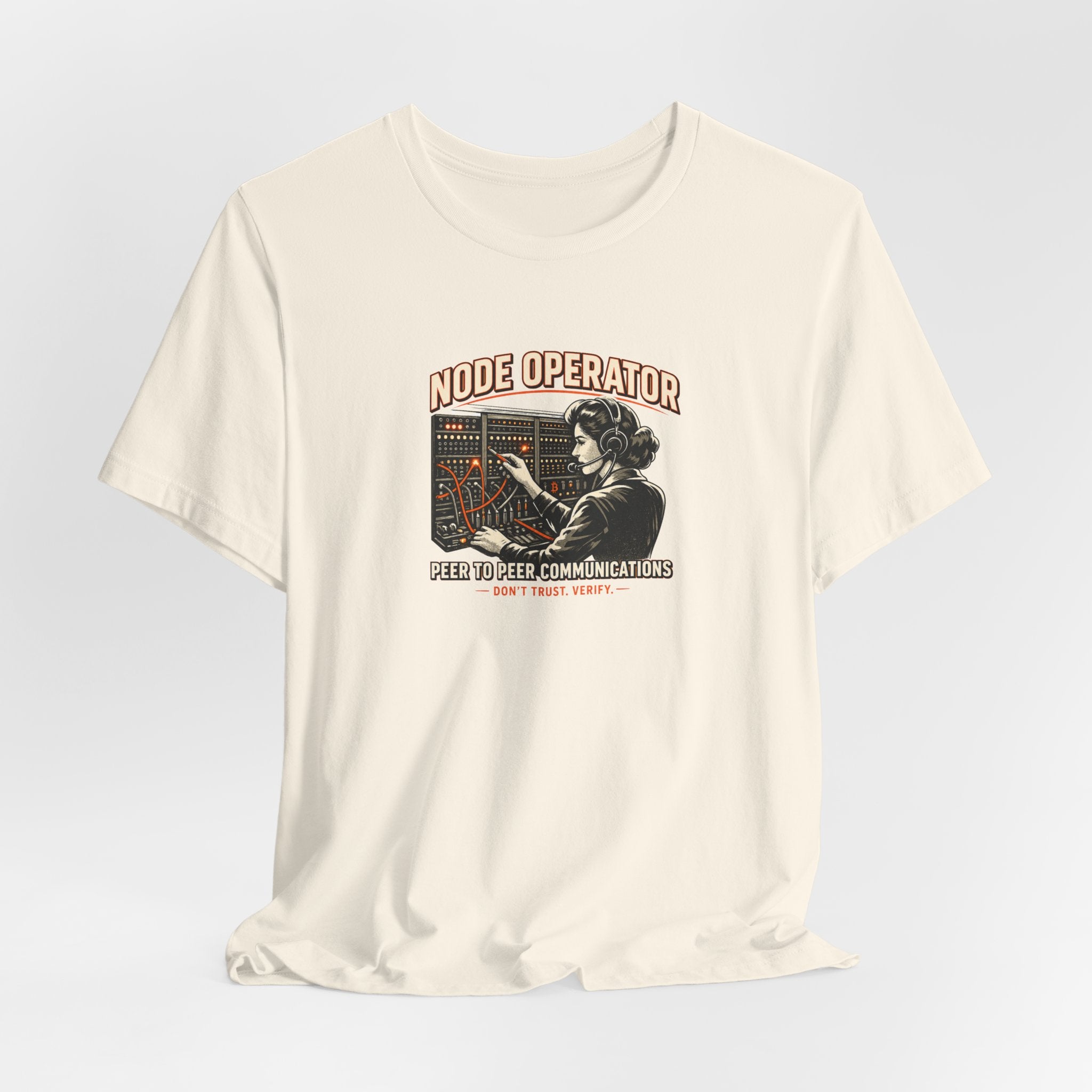Node Operator Bitcoin Tee | Don't Trust Verify | Bella Canvas 3001