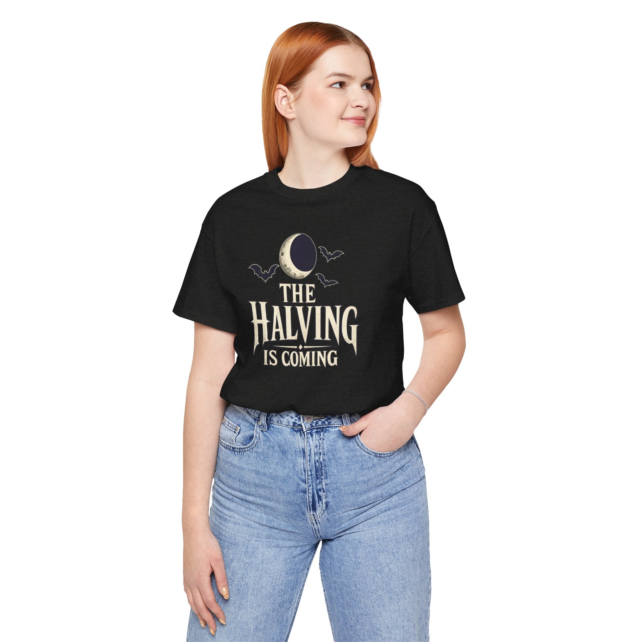 The Halving Is Coming Bitcoin T-Shirt| Dark Colorway | Bella Canvas 3001
