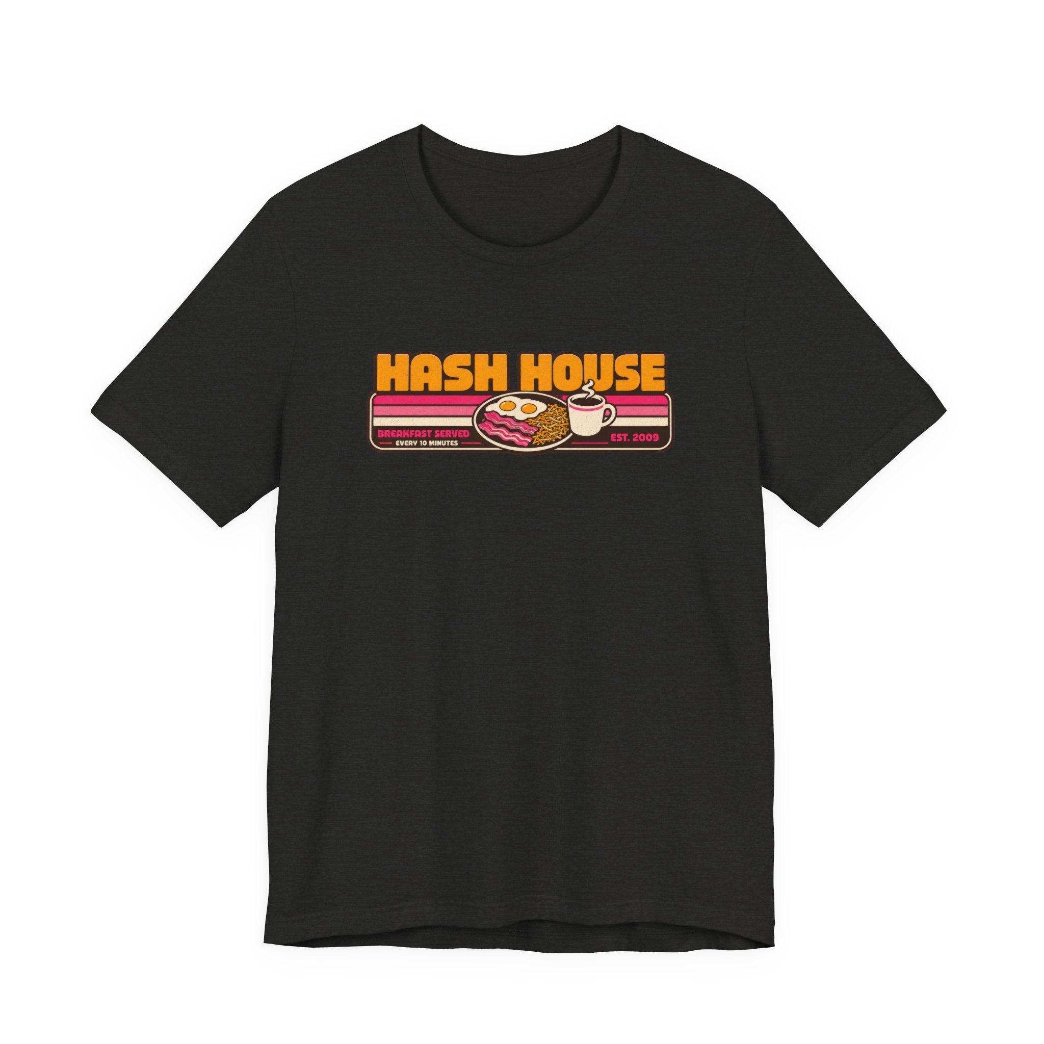 Incognito Hash House Retro Diner Tee | Breakfast Vintage Cafe Shirt | Bella Canvas 3001