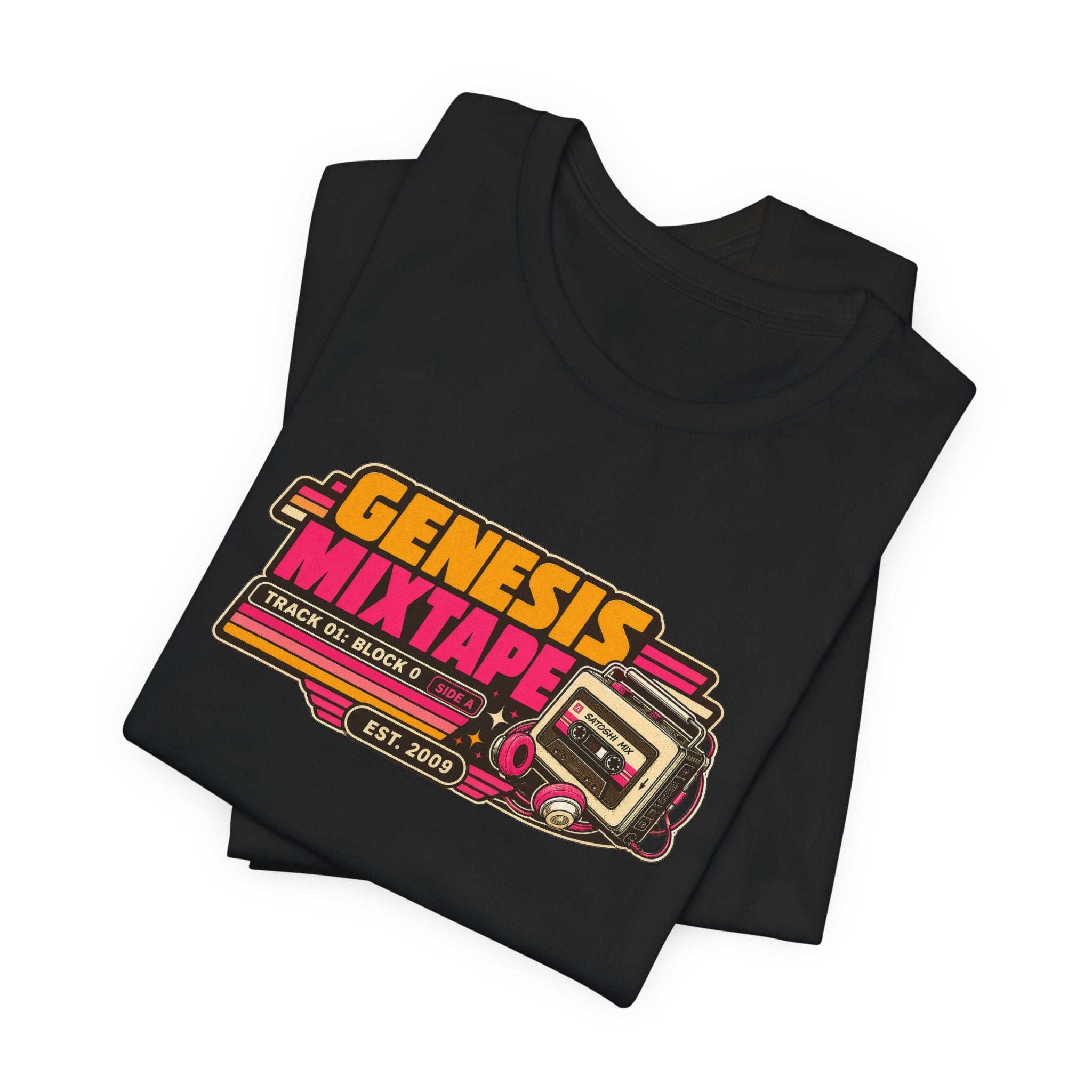 Incognito Genesis Mixtape T-Shirt | Vintage Cassette Retro Music Tee | Bella Canvas 3001