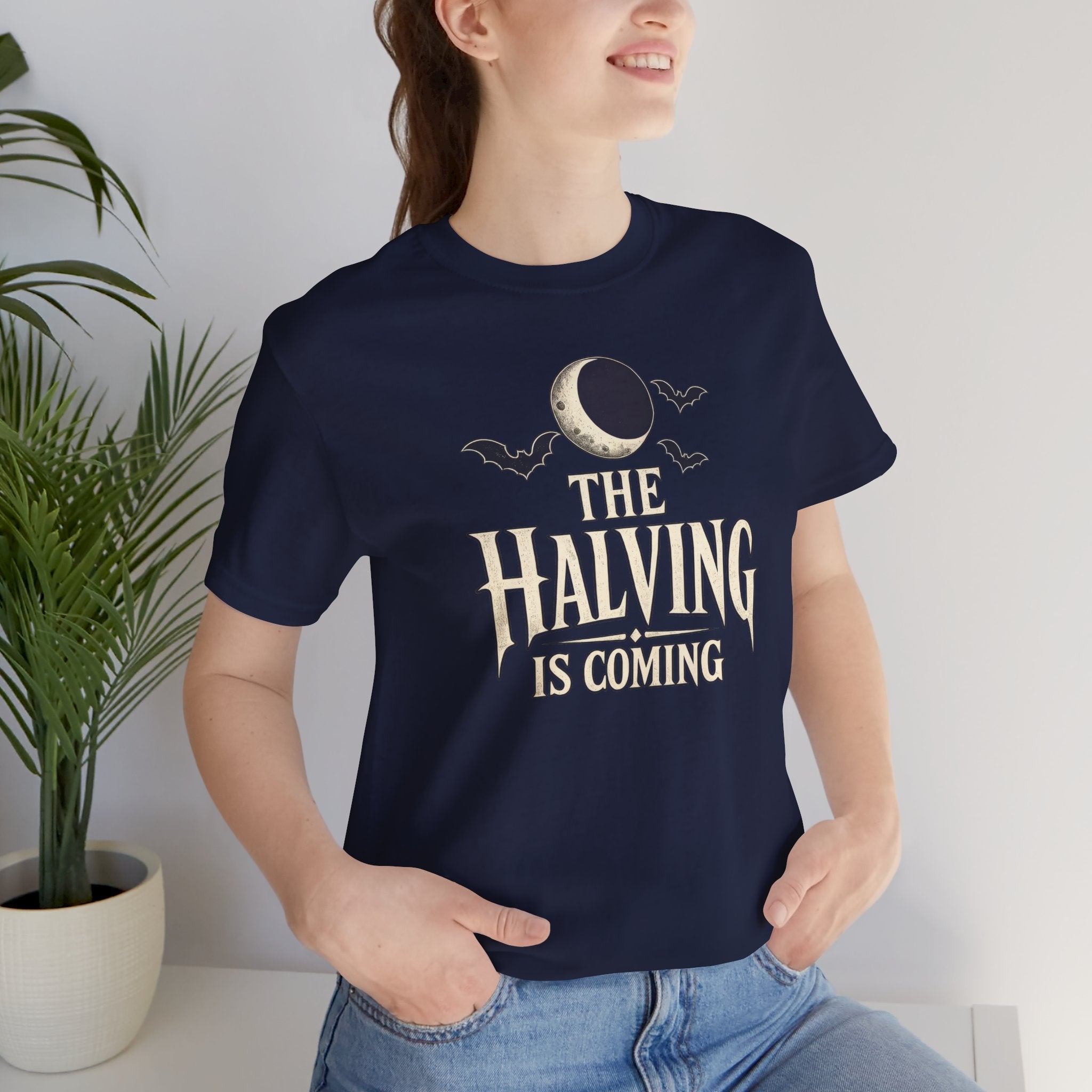 The Halving Is Coming Bitcoin T-Shirt| Dark Colorway | Bella Canvas 3001