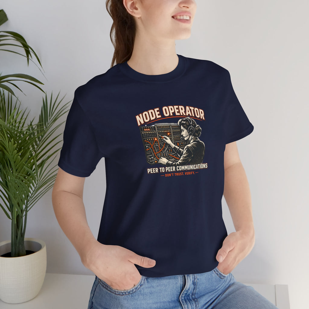 Node Operator Bitcoin Tee | Don't Trust Verify | Bella Canvas 3001
