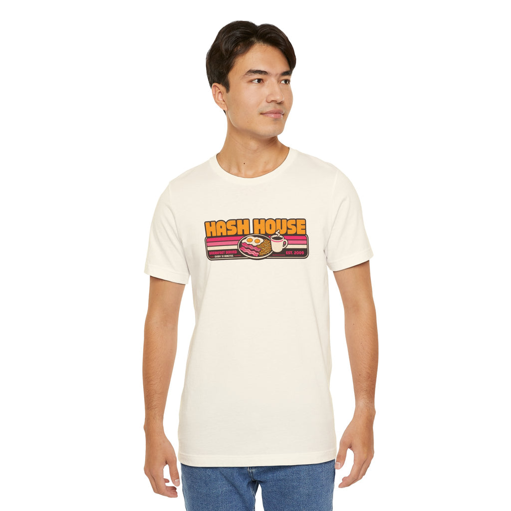 Incognito Hash House Retro Diner Tee | Breakfast Vintage Cafe Shirt | Bella Canvas 3001