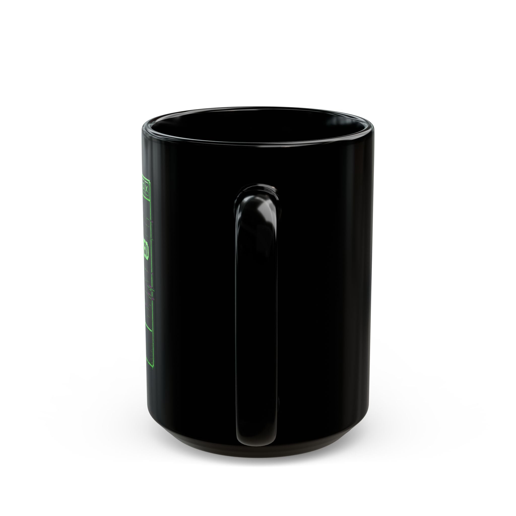 Fiat.exe Has Stopped Working Mug | Bitcoin Glitch Art Coffee Cup 11oz and 15oz