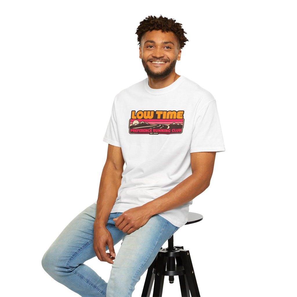 Incognito Heavyweight Low Time Preference Retro Running Club T-Shirt | Comfort Colors 1717
