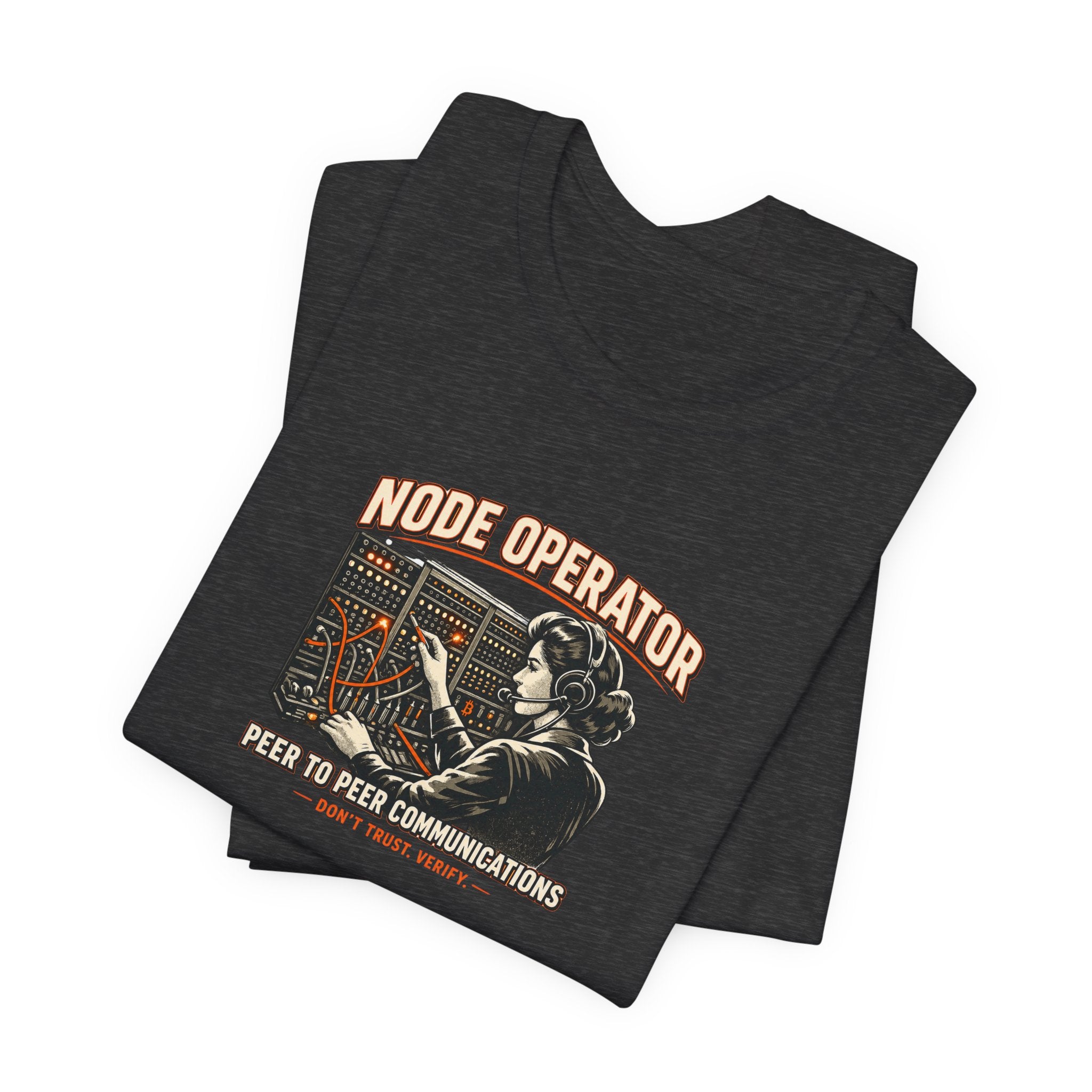 Node Operator Bitcoin Tee | Don't Trust Verify | Bella Canvas 3001