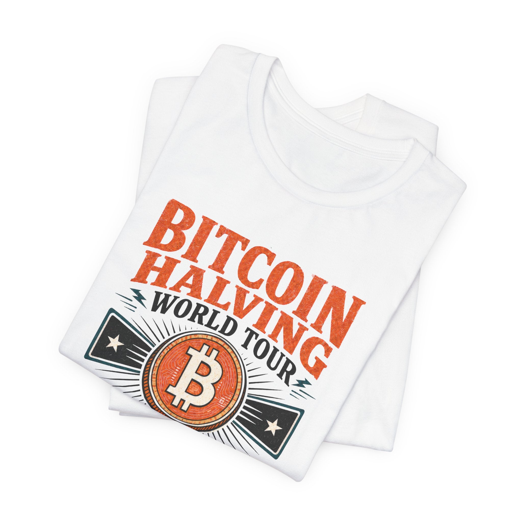 Bitcoin Halving World Tour Tee | Bella Canvas 3001