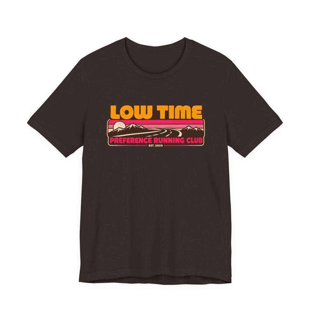 Low Time Preference Retro Running Club T-Shirt Bitcoin Shirt