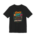 Stack Sats FM Radio cassette graphic T-shirt | Bitcoin hard money 80s retro Tee | Bella Canvas 3001