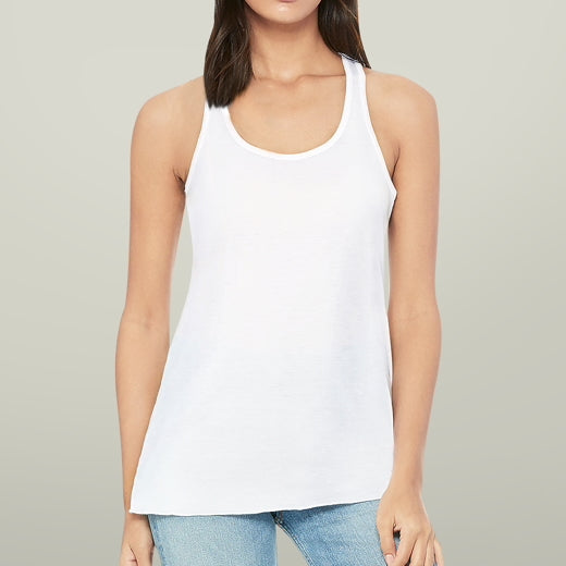 Laszlo's Pizza Parlor 10,000 BTC Special Tank | Bitcoin Pizza Day | Bella Canvas 8800 Women's Flowy Racerback Tank