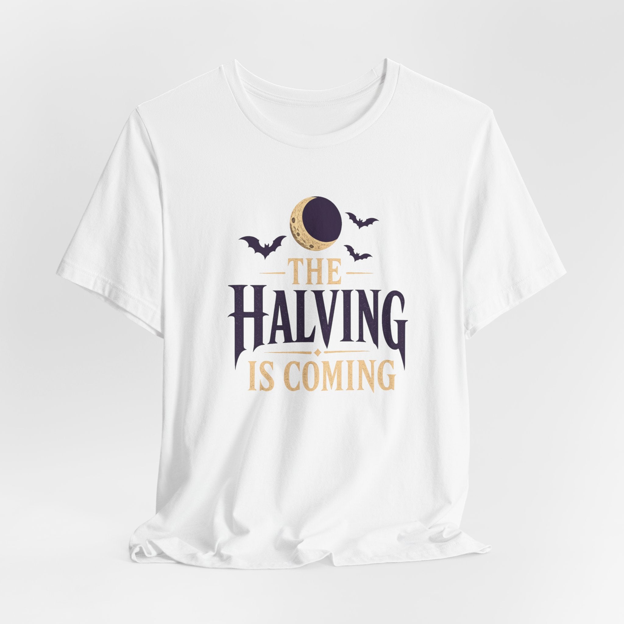 The Halving Is Coming Bitcoin T-Shirt| Light Colorway | Bella Canvas 3001