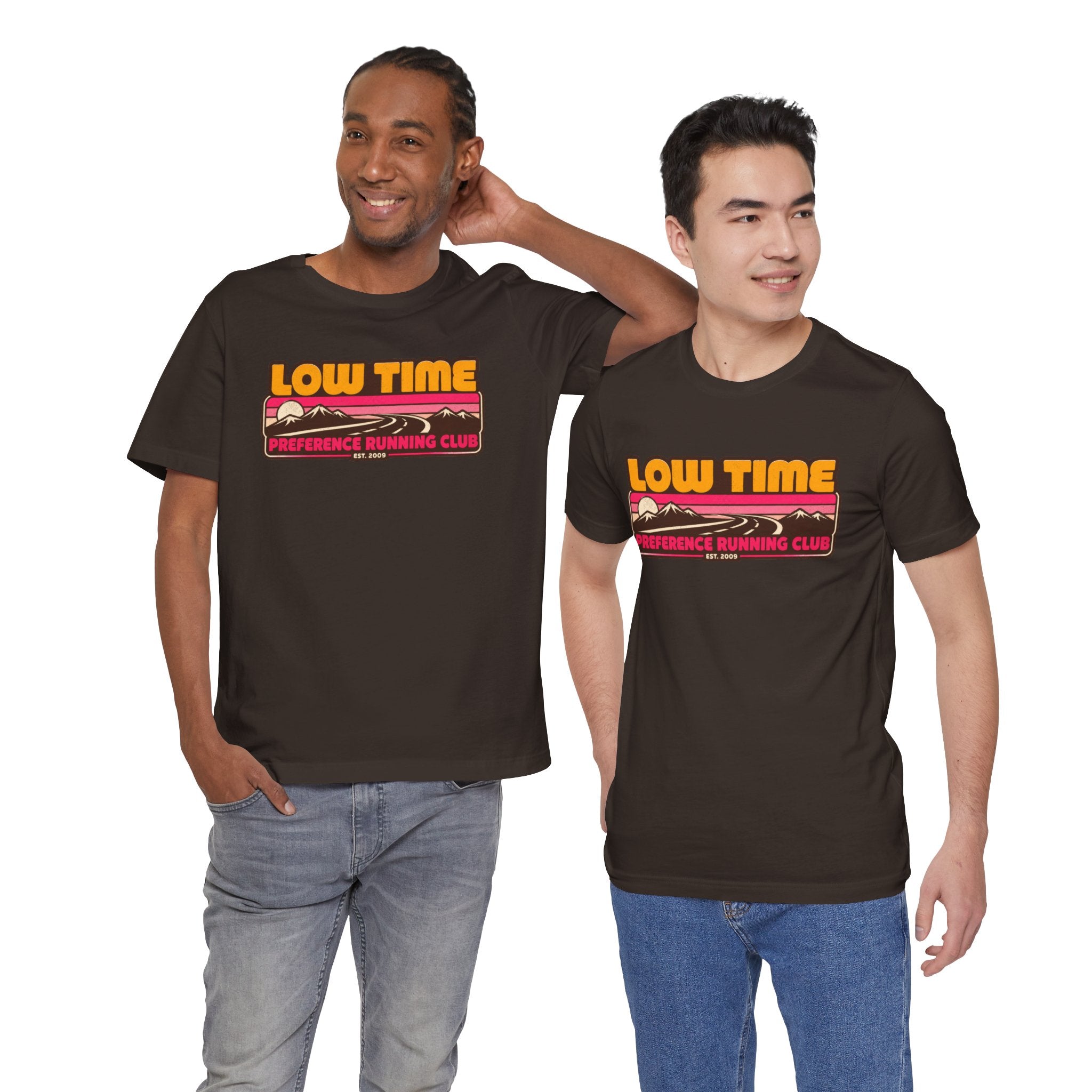 Incognito Low Time Preference Retro Running Club T-Shirt | Bella Canvas 3001