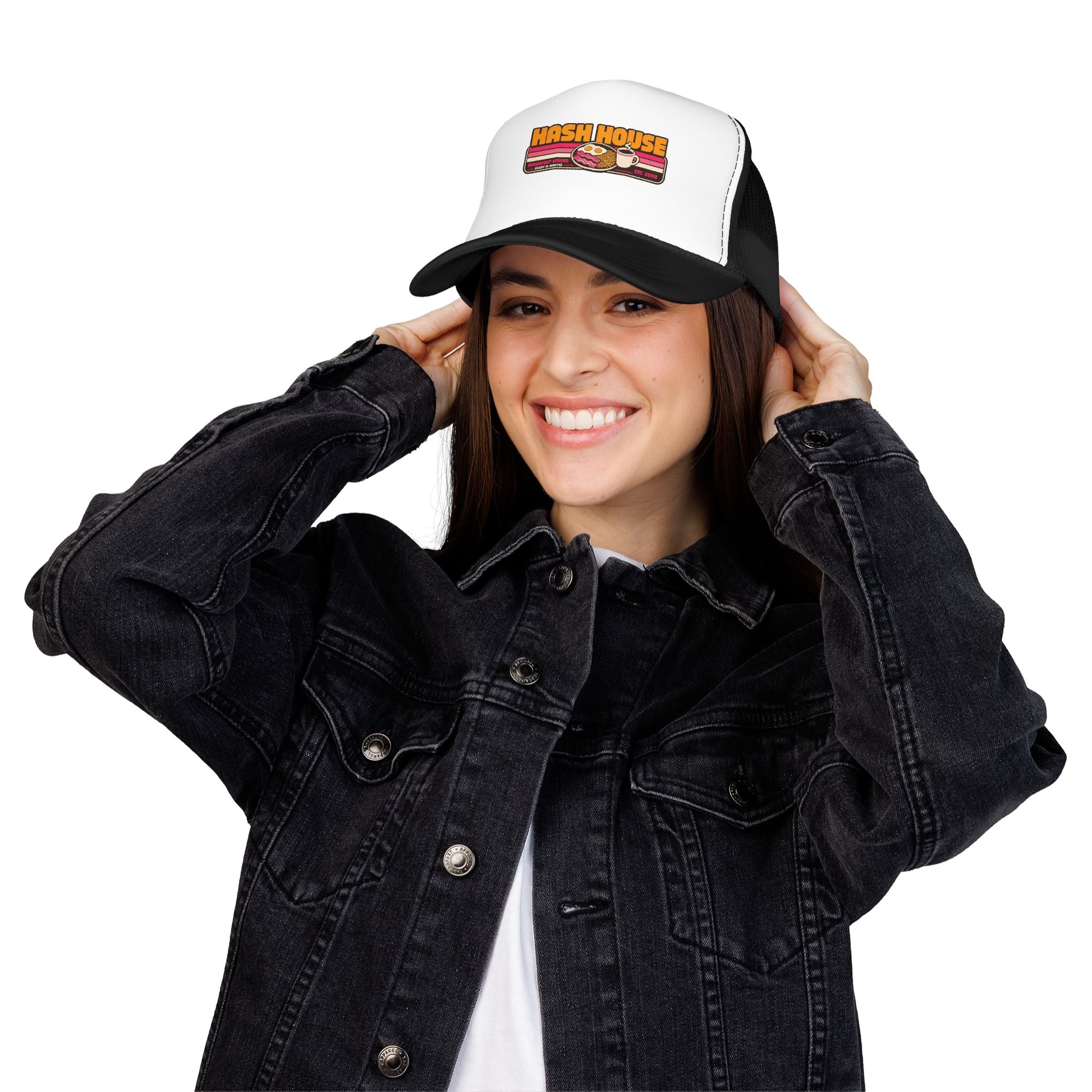Incognito Hash House Retro Bitcoin Trucker Hat