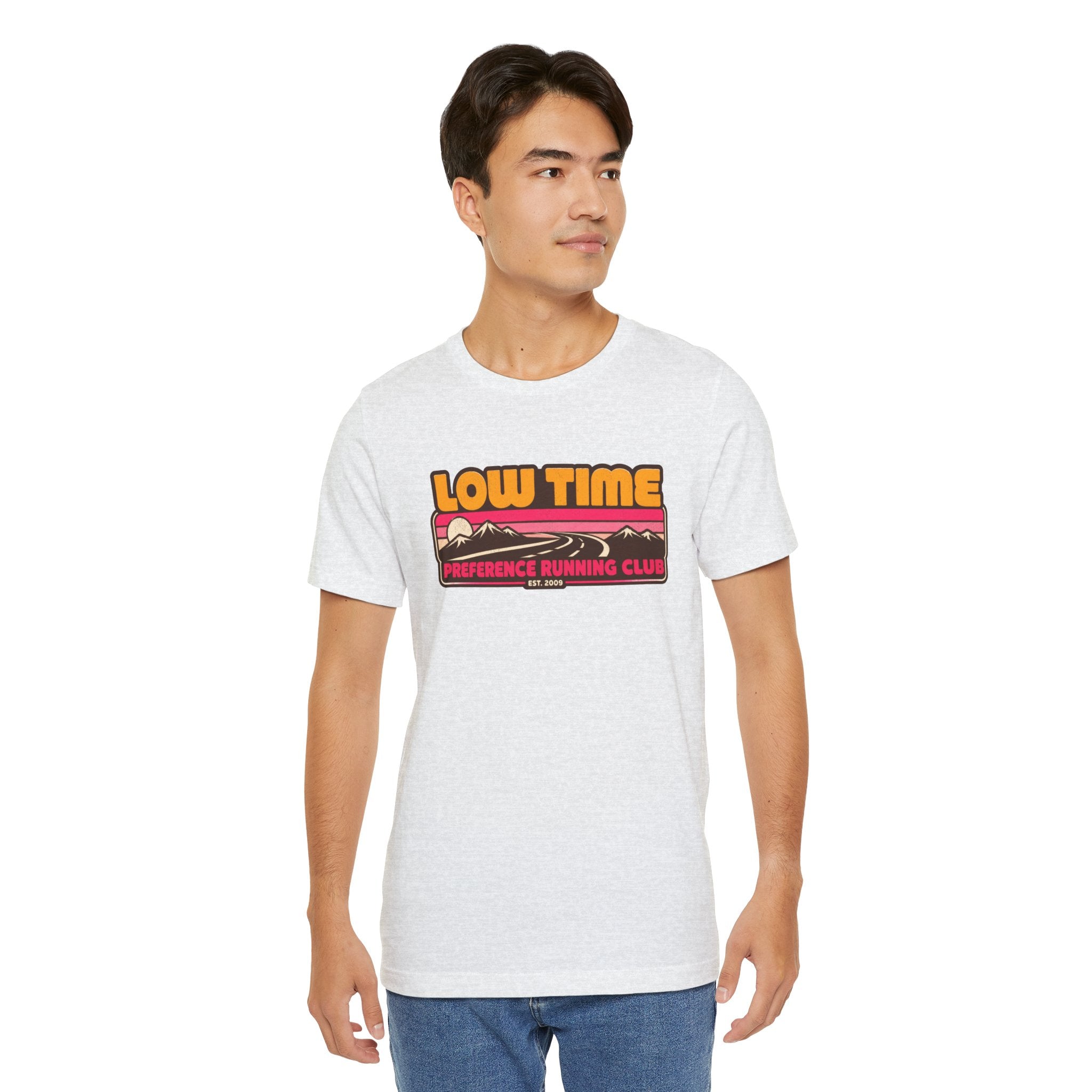 Low Time Preference Retro Running Club T-Shirt Bitcoin Shirt