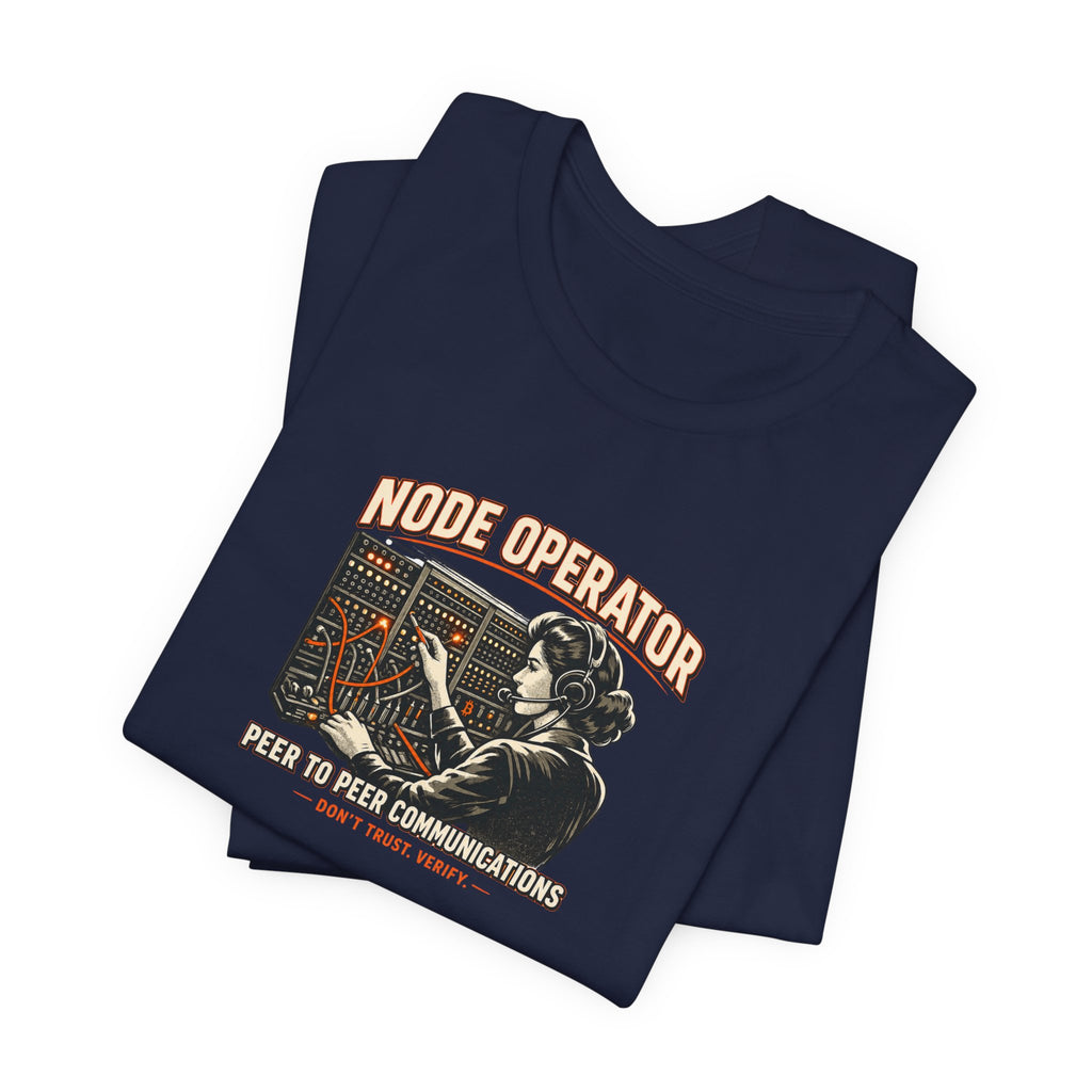 Node Operator Bitcoin Tee | Don't Trust Verify | Bella Canvas 3001