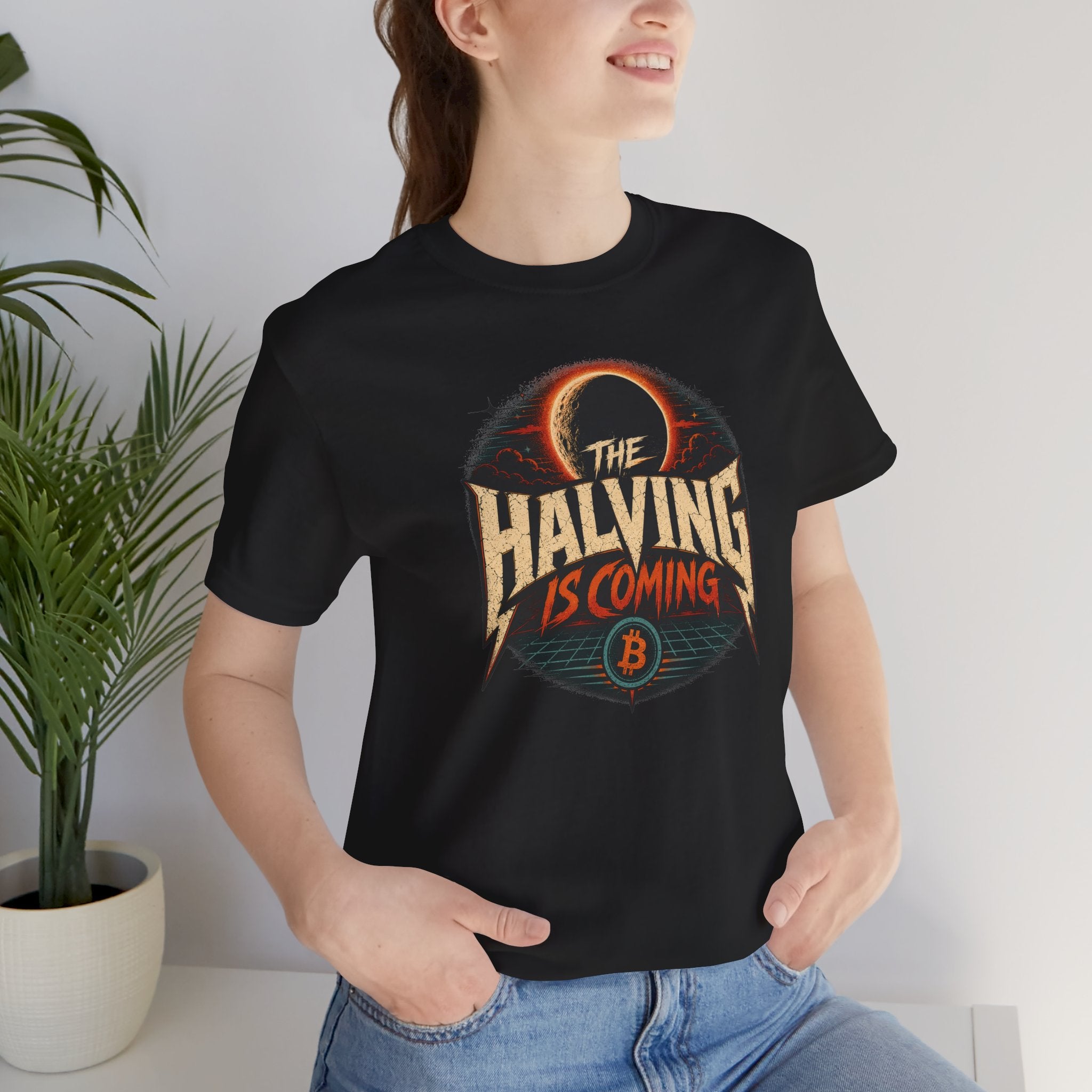 The Halving Is Coming Bitcoin T-Shirt | Bella Canvas 3001