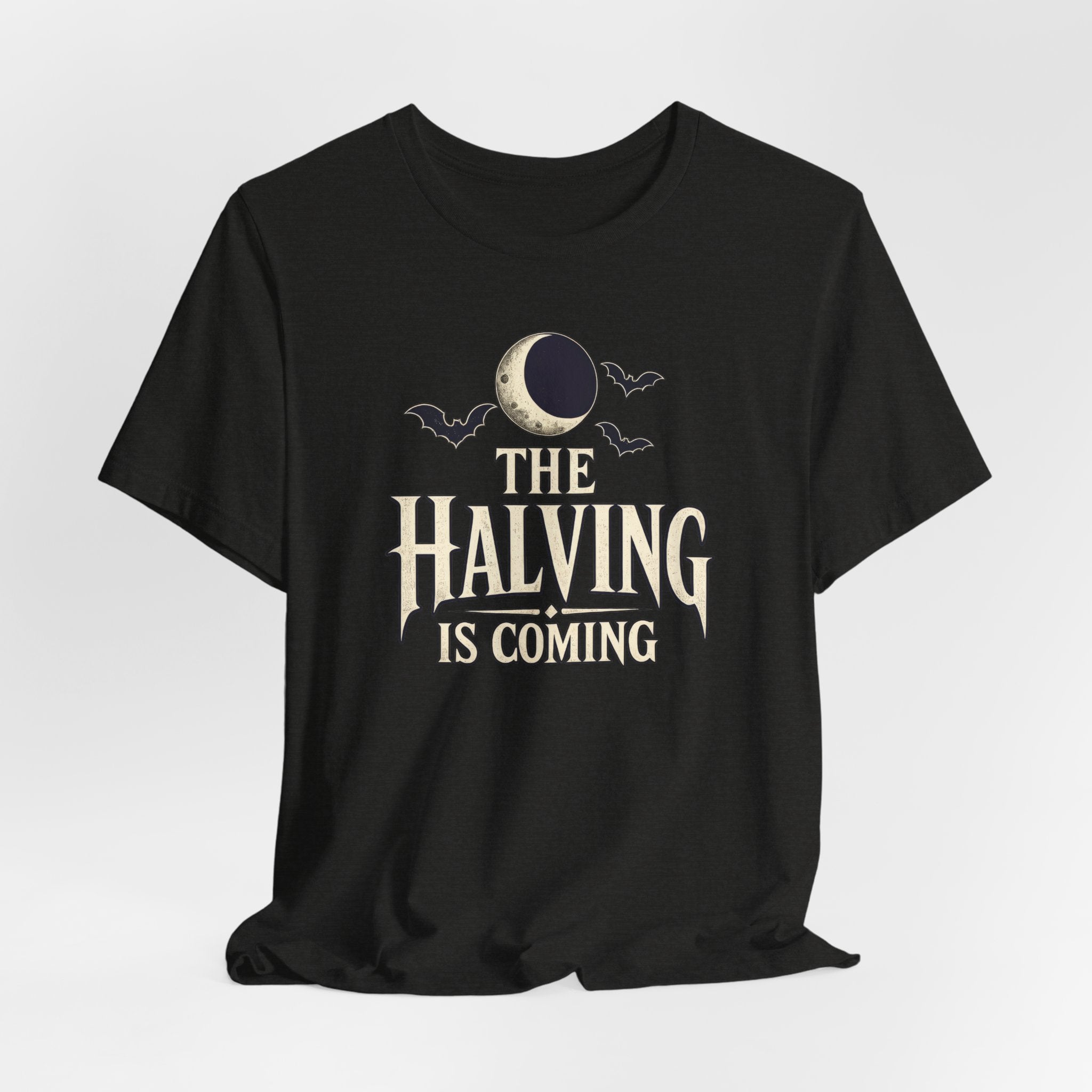 The Halving Is Coming Bitcoin T-Shirt| Dark Colorway | Bella Canvas 3001