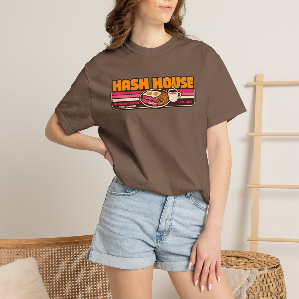 Incognito Heavyweight Hash House Retro Diner Tee | Comfort Colors 1717