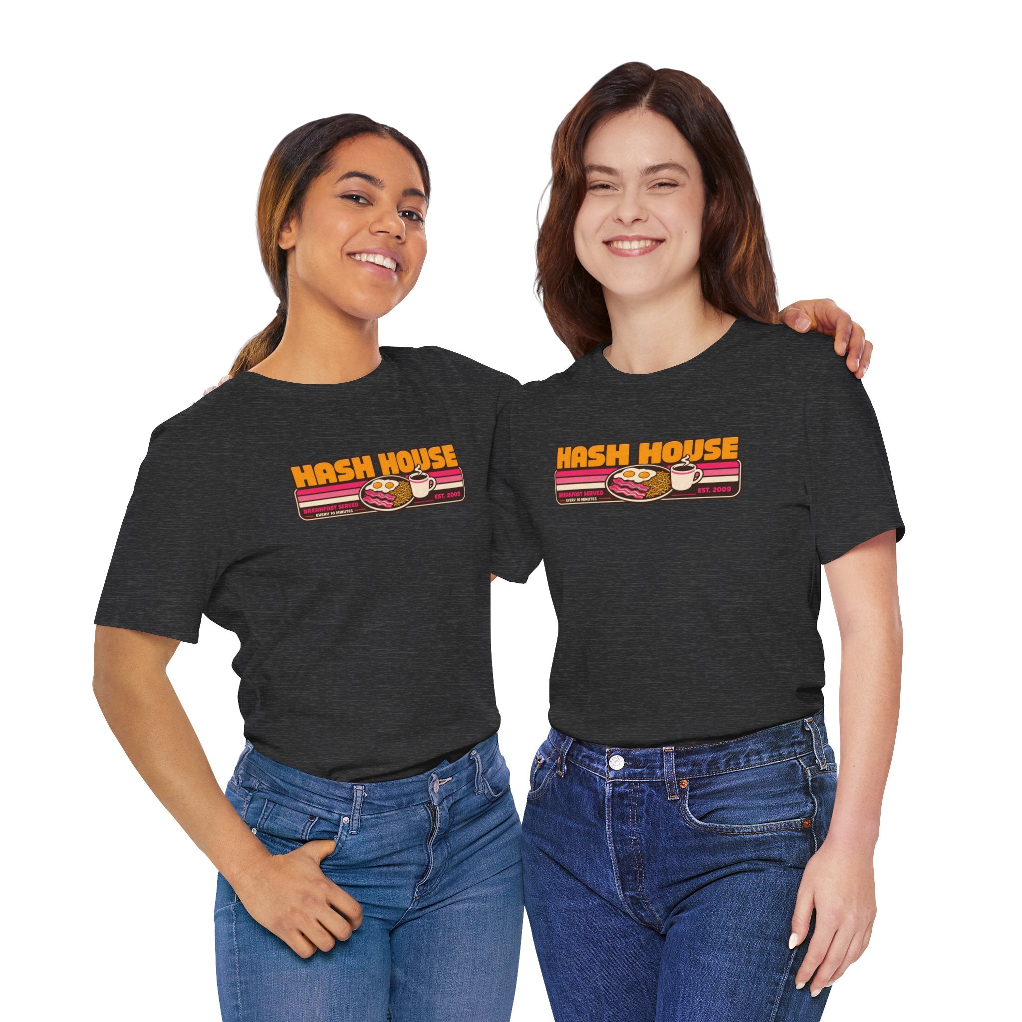 Incognito Hash House Retro Diner Tee | Breakfast Vintage Cafe Shirt | Bella Canvas 3001