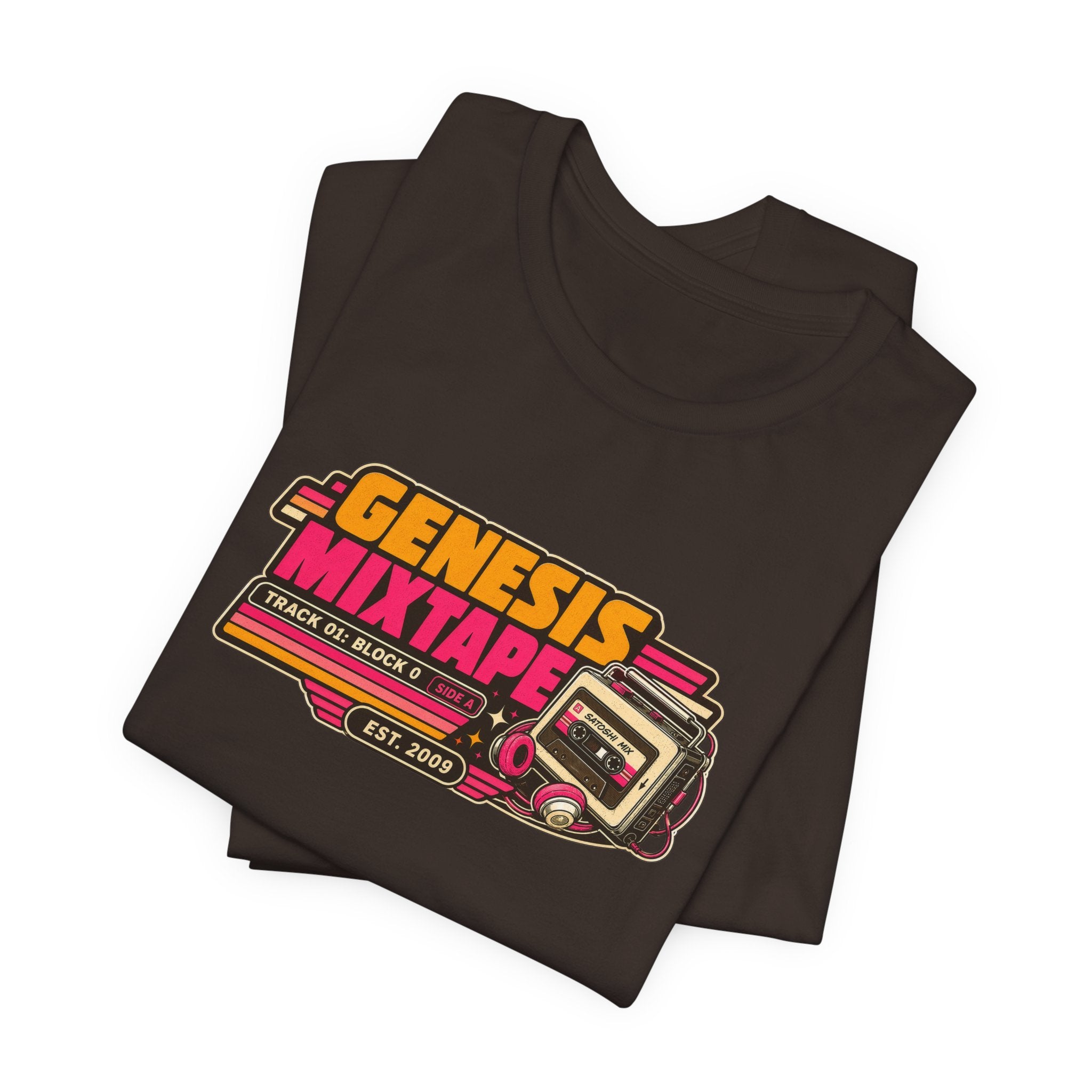 Incognito Genesis Mixtape T-Shirt | Vintage Cassette Retro Music Tee | Bella Canvas 3001
