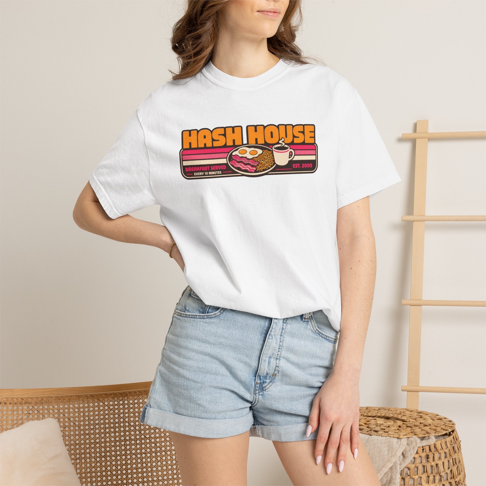 Incognito Heavyweight Hash House Retro Diner Tee | Comfort Colors 1717