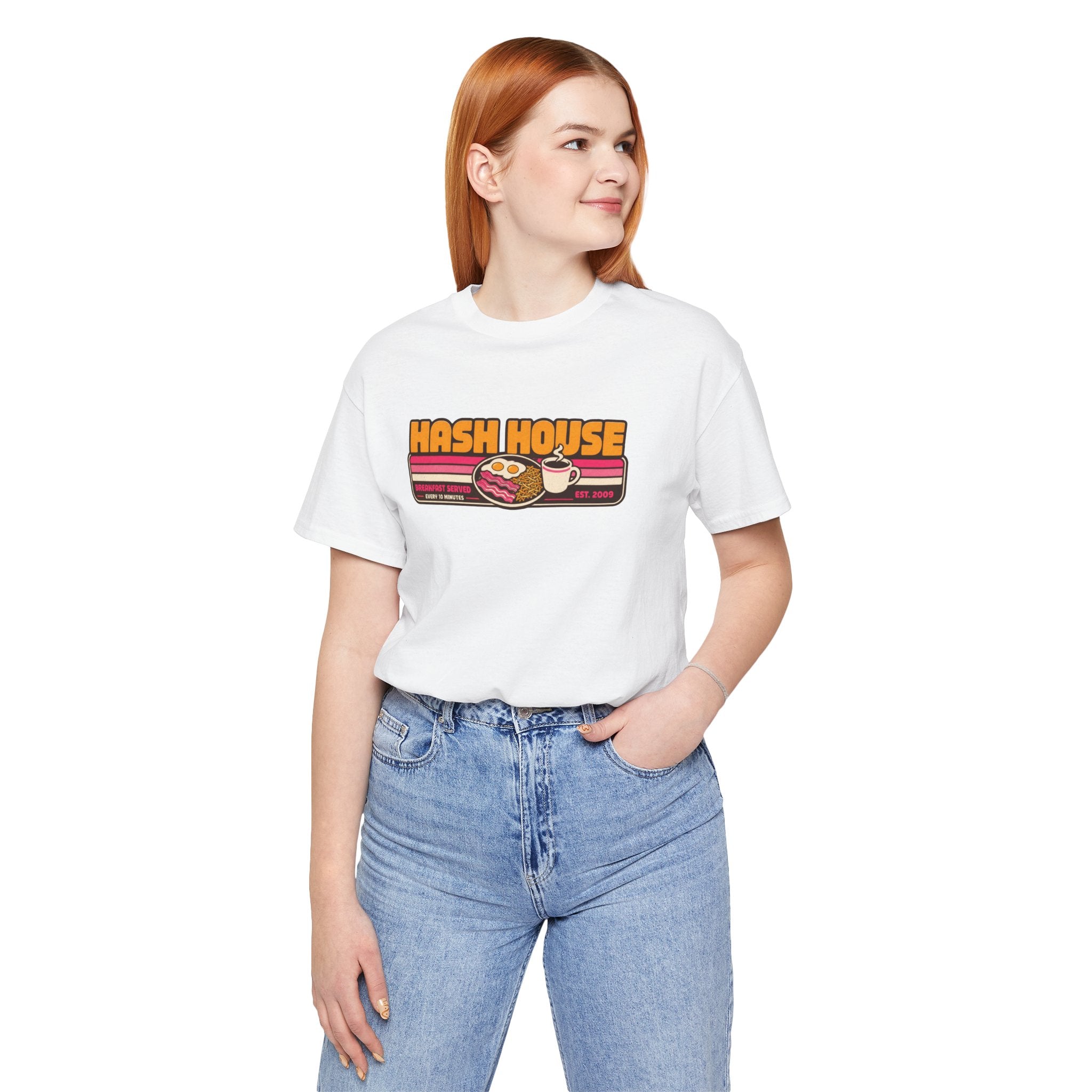 Incognito Hash House Retro Diner Tee | Breakfast Vintage Cafe Shirt | Bella Canvas 3001