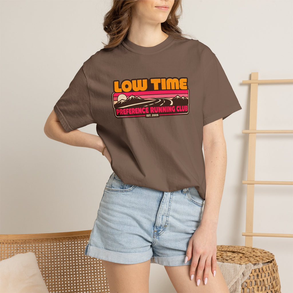 Incognito Heavyweight Low Time Preference Retro Running Club T-Shirt | Comfort Colors 1717