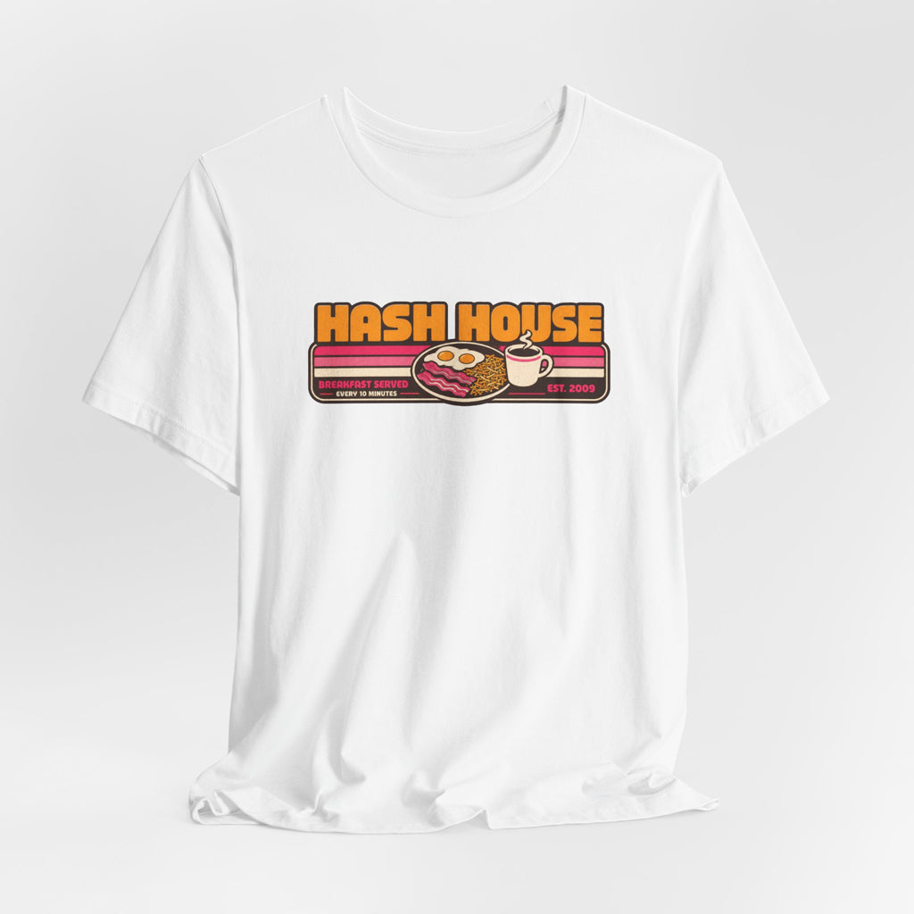 Incognito Hash House Retro Diner Tee | Breakfast Vintage Cafe Shirt | Bella Canvas 3001