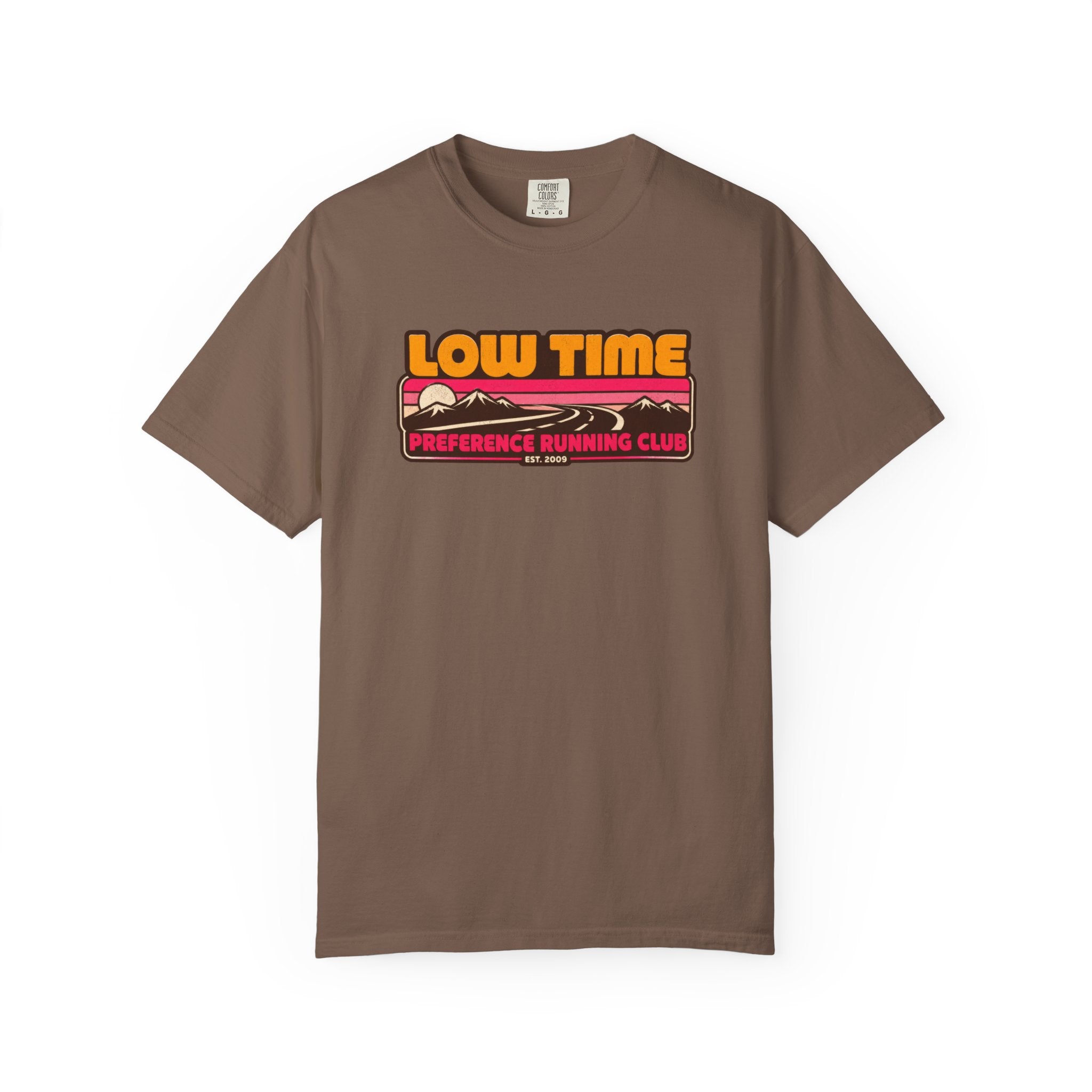 Incognito Heavyweight Low Time Preference Retro Running Club T-Shirt | Comfort Colors 1717
