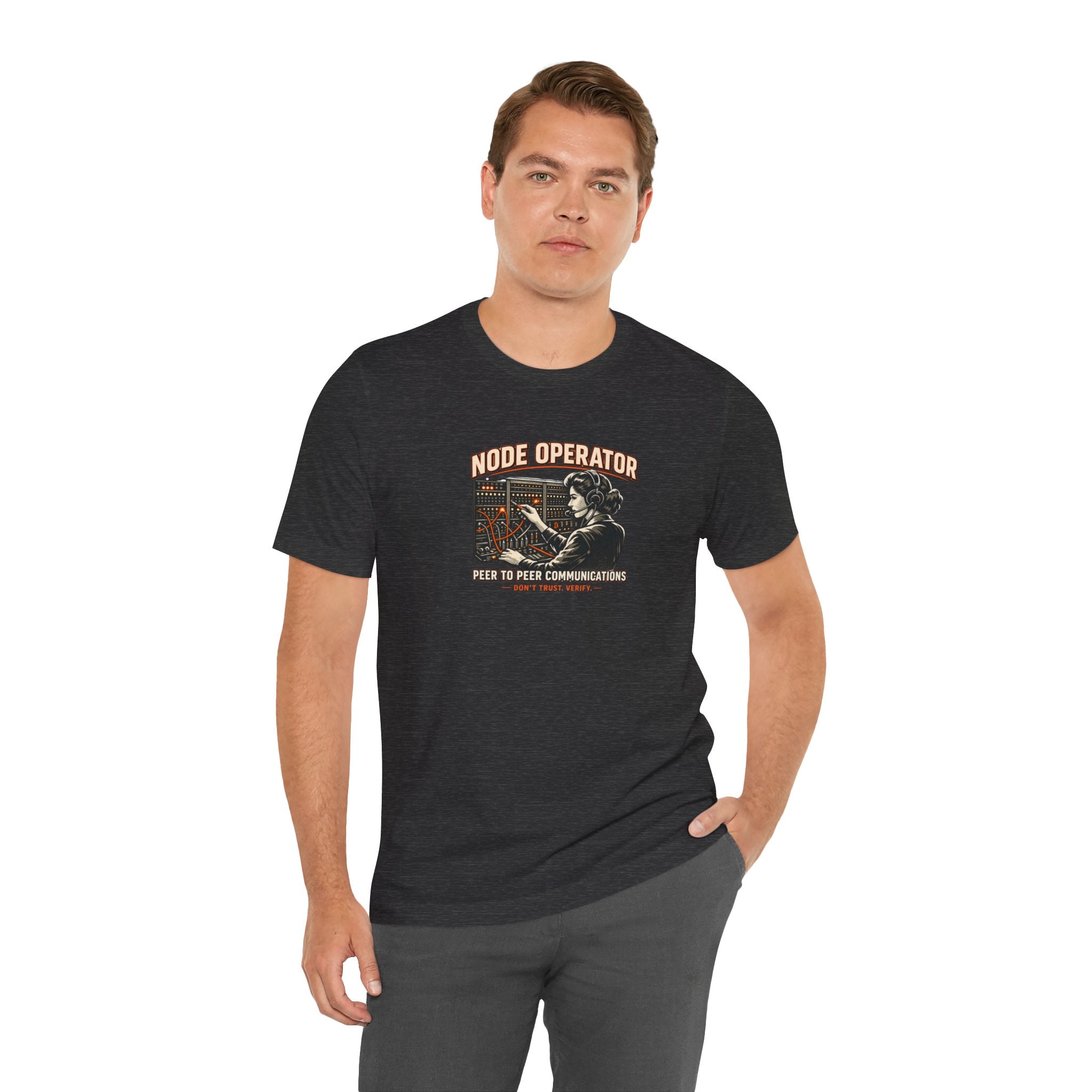 Node Operator Bitcoin Tee | Don't Trust Verify | Bella Canvas 3001