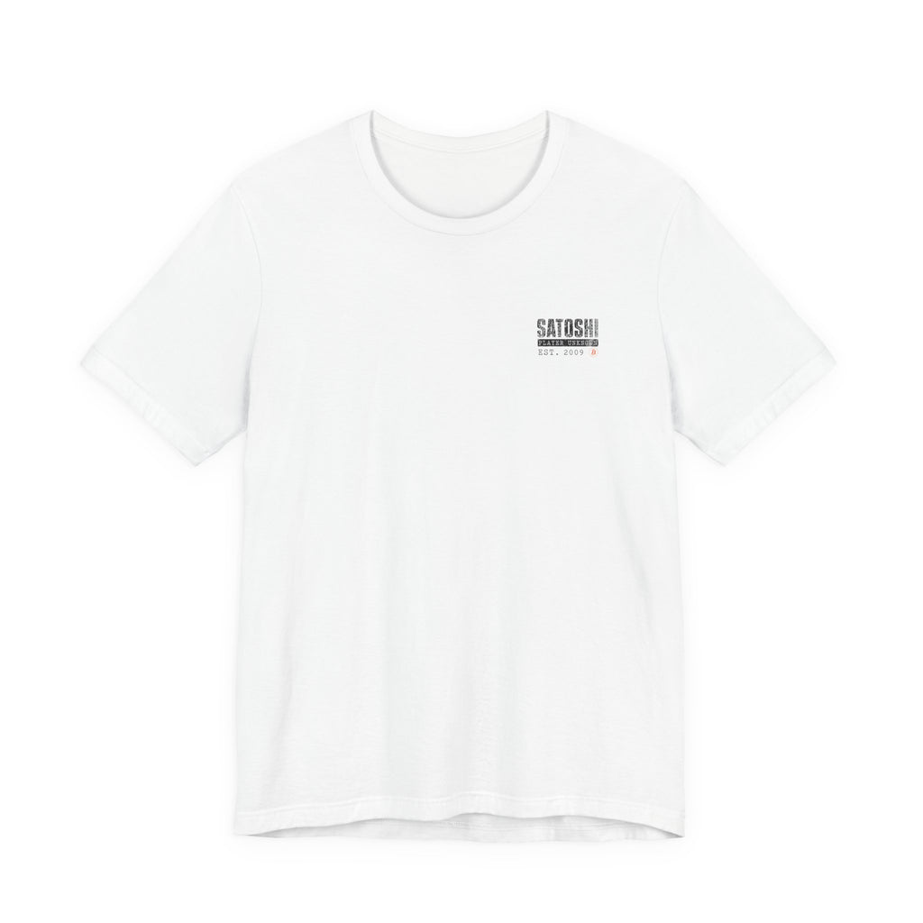 Satoshi Nakamoto Shirt | Player Unknown Bitcoin Tee | Don't Trust Verify Band T-shirt | Bella Canvas 3001