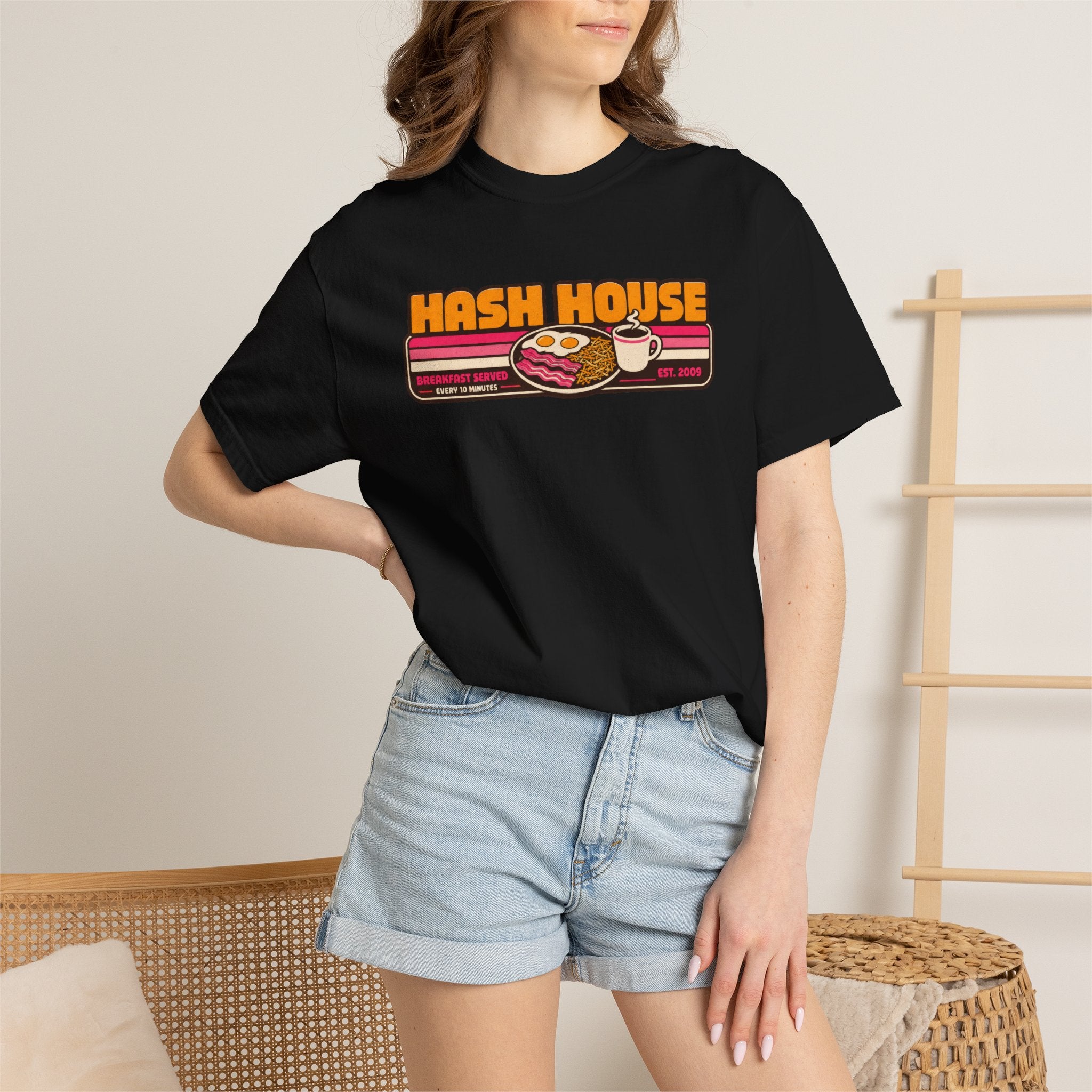 Incognito Heavyweight Hash House Retro Diner Tee | Comfort Colors 1717