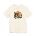 Gold Because You're Old T-Shirt | Retro 1970s Typography, Since 1971 | Bella Canvas 3001