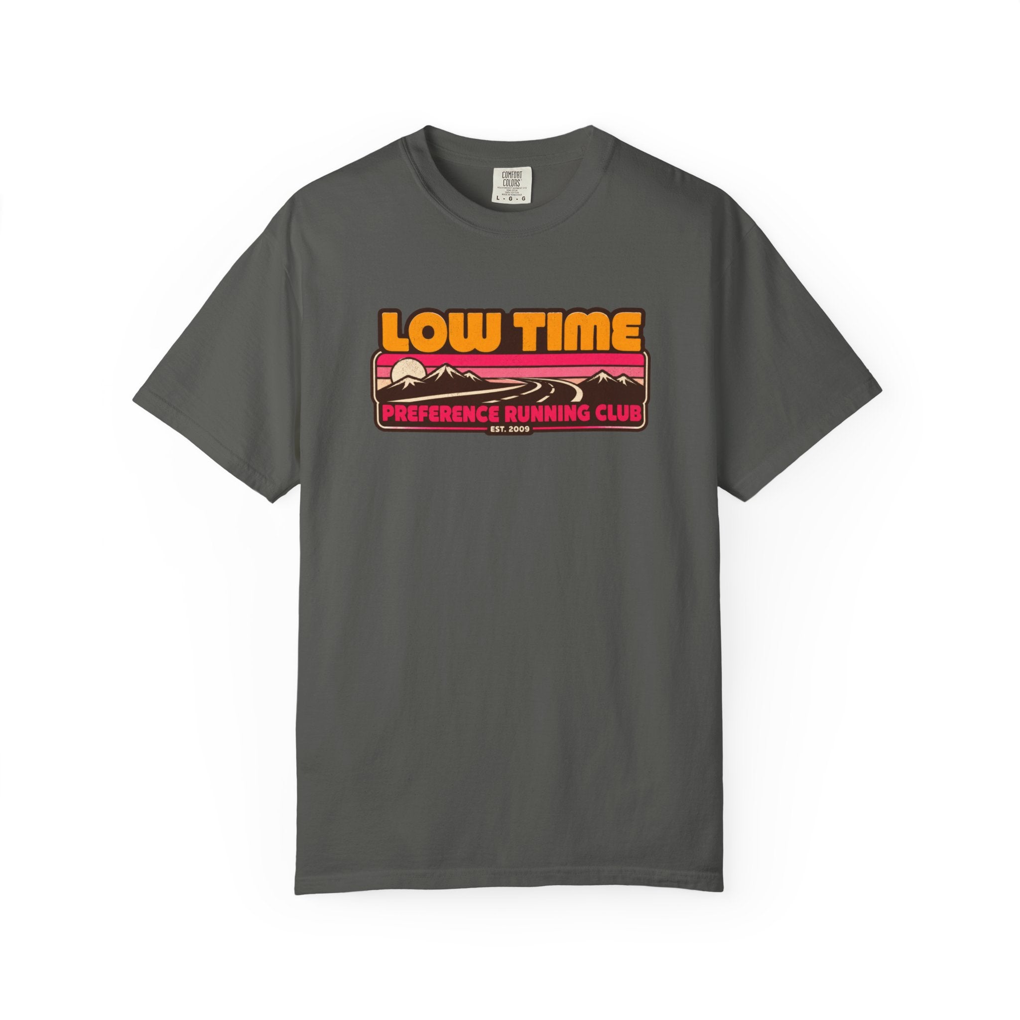 Incognito Heavyweight Low Time Preference Retro Running Club T-Shirt | Comfort Colors 1717