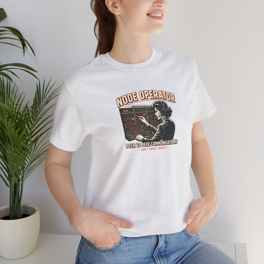 Node Operator Bitcoin Tee | Don't Trust Verify | Bella Canvas 3001