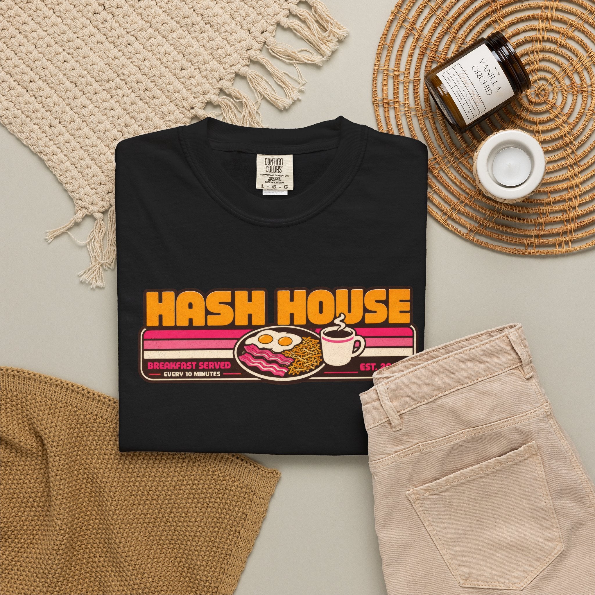 Incognito Heavyweight Hash House Retro Diner Tee | Comfort Colors 1717