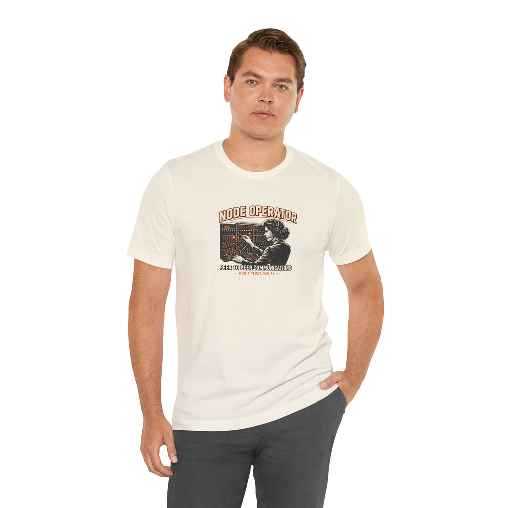 Node Operator Bitcoin Tee | Don't Trust Verify | Bella Canvas 3001