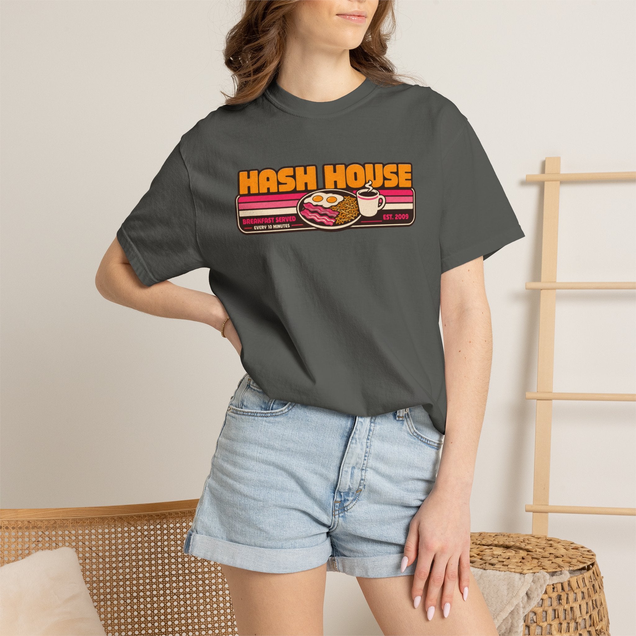 Incognito Heavyweight Hash House Retro Diner Tee | Comfort Colors 1717