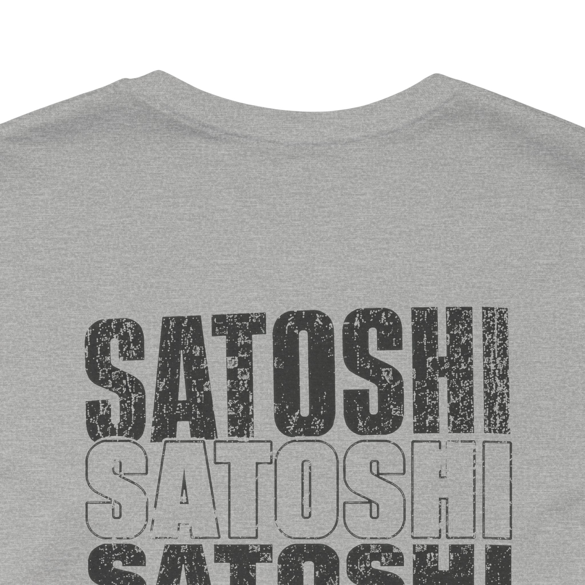 Satoshi Nakamoto Shirt | Player Unknown Bitcoin Tee | Don't Trust Verify Band T-shirt | Bella Canvas 3001