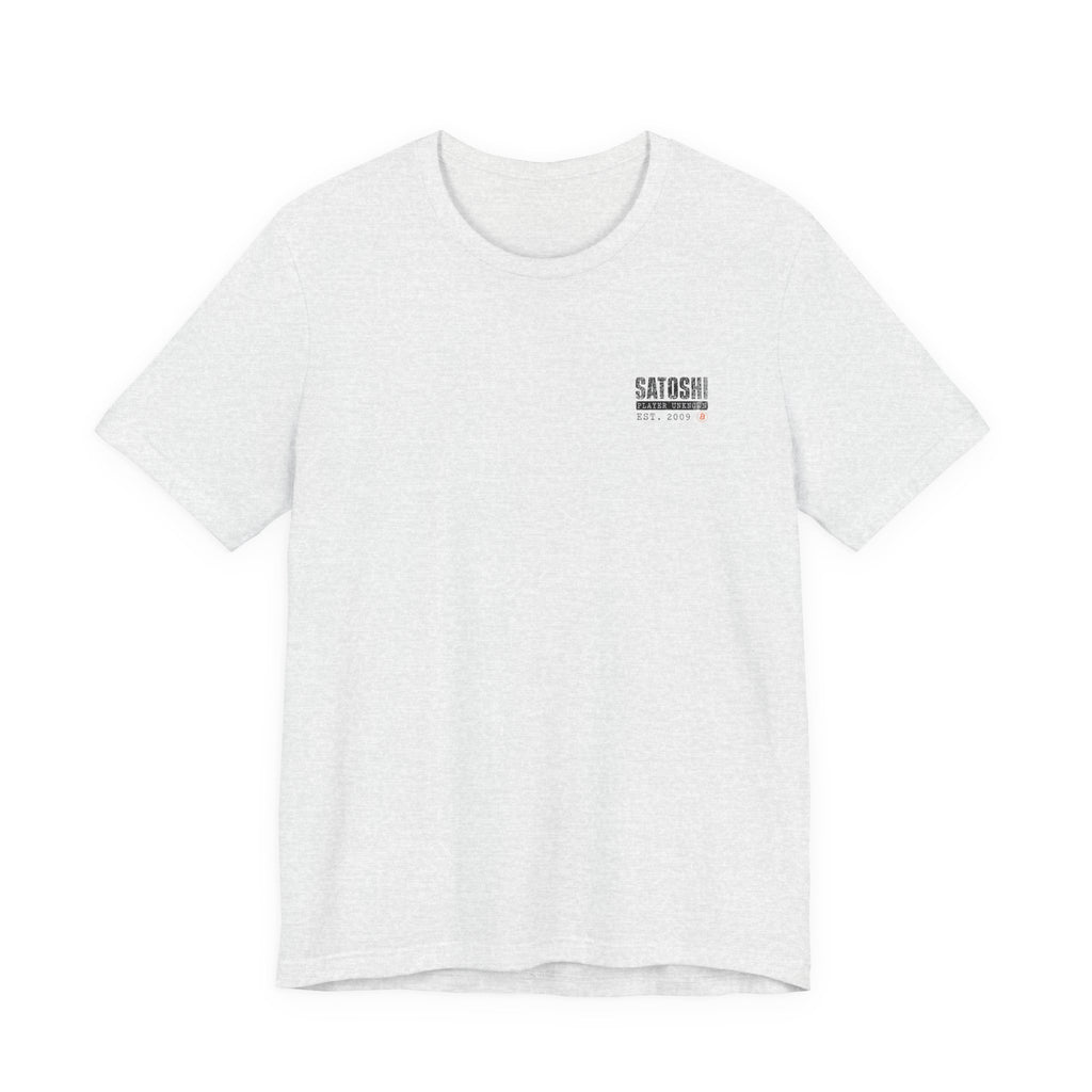 Satoshi Nakamoto Shirt | Player Unknown Bitcoin Tee | Don't Trust Verify Band T-shirt | Bella Canvas 3001