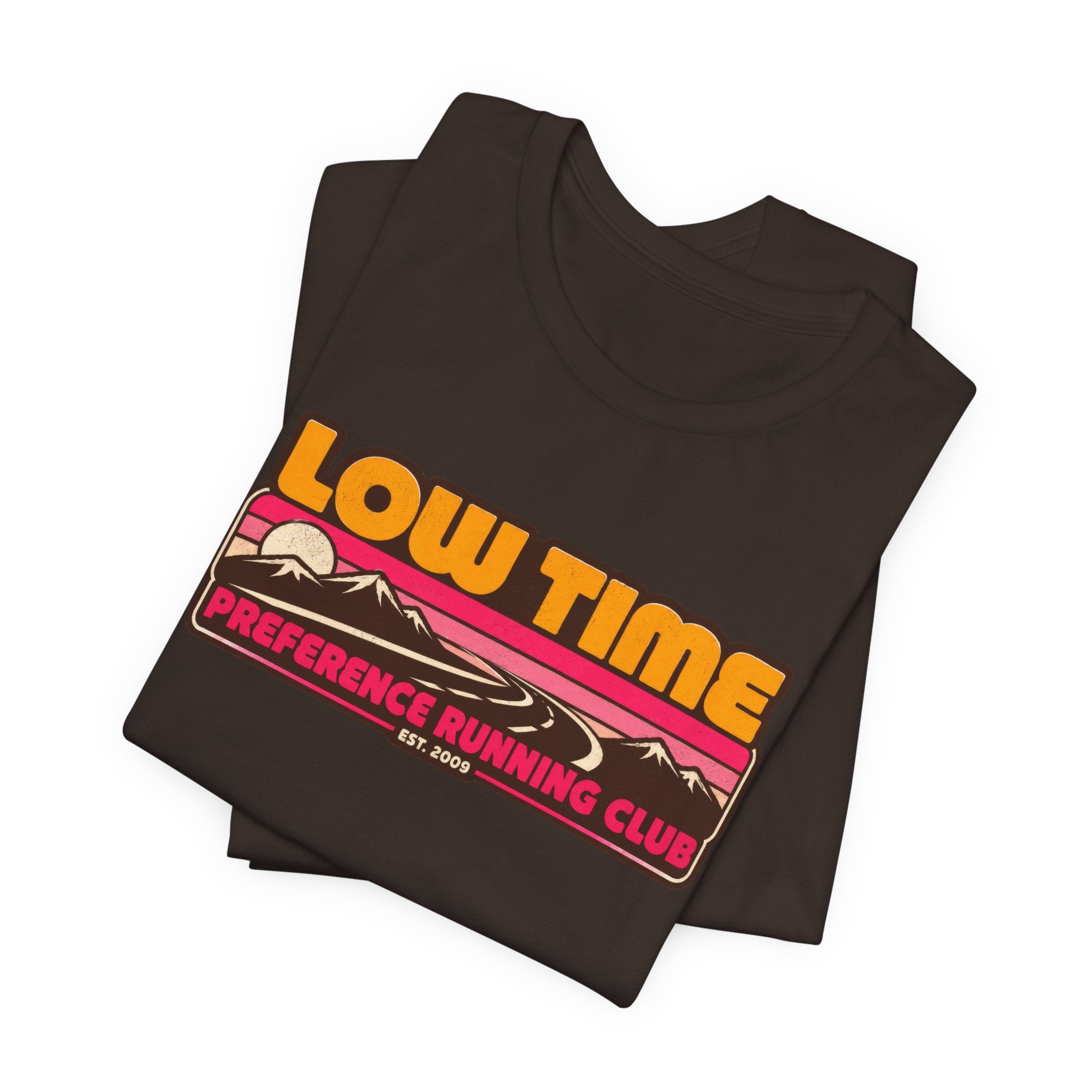 Low Time Preference Retro Running Club T-Shirt Bitcoin Shirt
