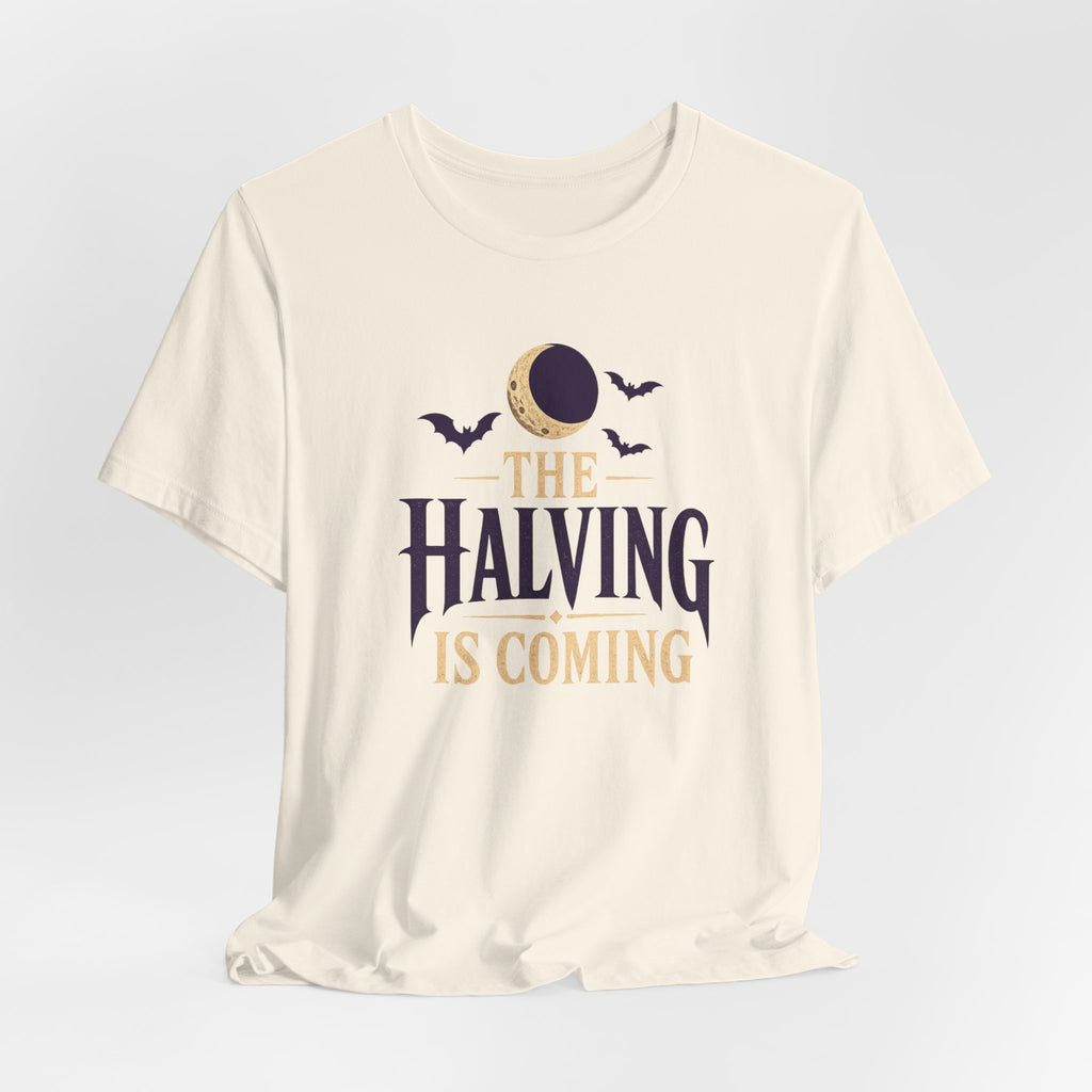 The Halving Is Coming Bitcoin T-Shirt| Light Colorway | Bella Canvas 3001