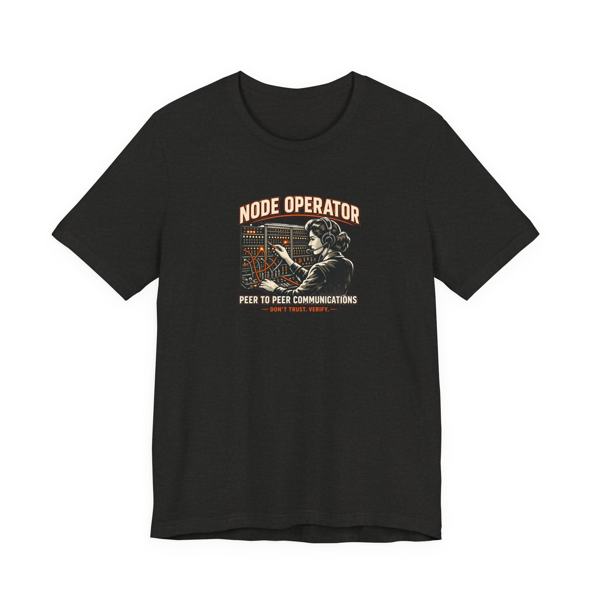 Node Operator Bitcoin Tee | Don't Trust Verify | Bella Canvas 3001