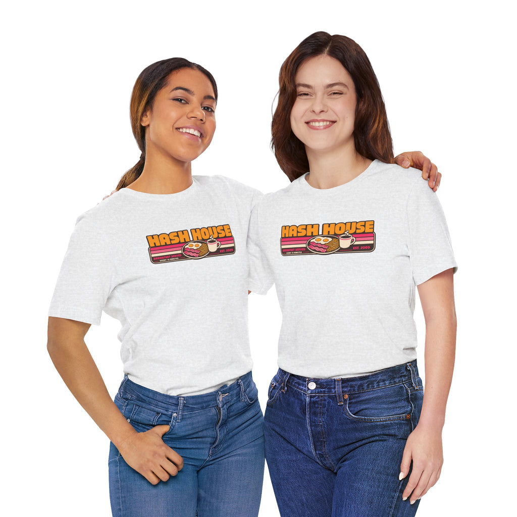 Incognito Hash House Retro Diner Tee | Breakfast Vintage Cafe Shirt | Bella Canvas 3001
