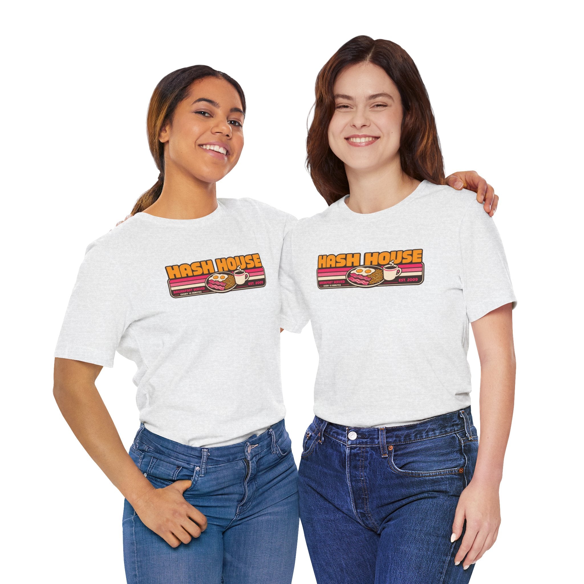Incognito Hash House Retro Diner Tee | Breakfast Vintage Cafe Shirt | Bella Canvas 3001