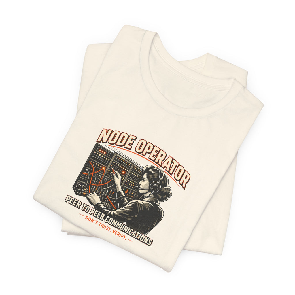 Node Operator Bitcoin Tee | Don't Trust Verify | Bella Canvas 3001