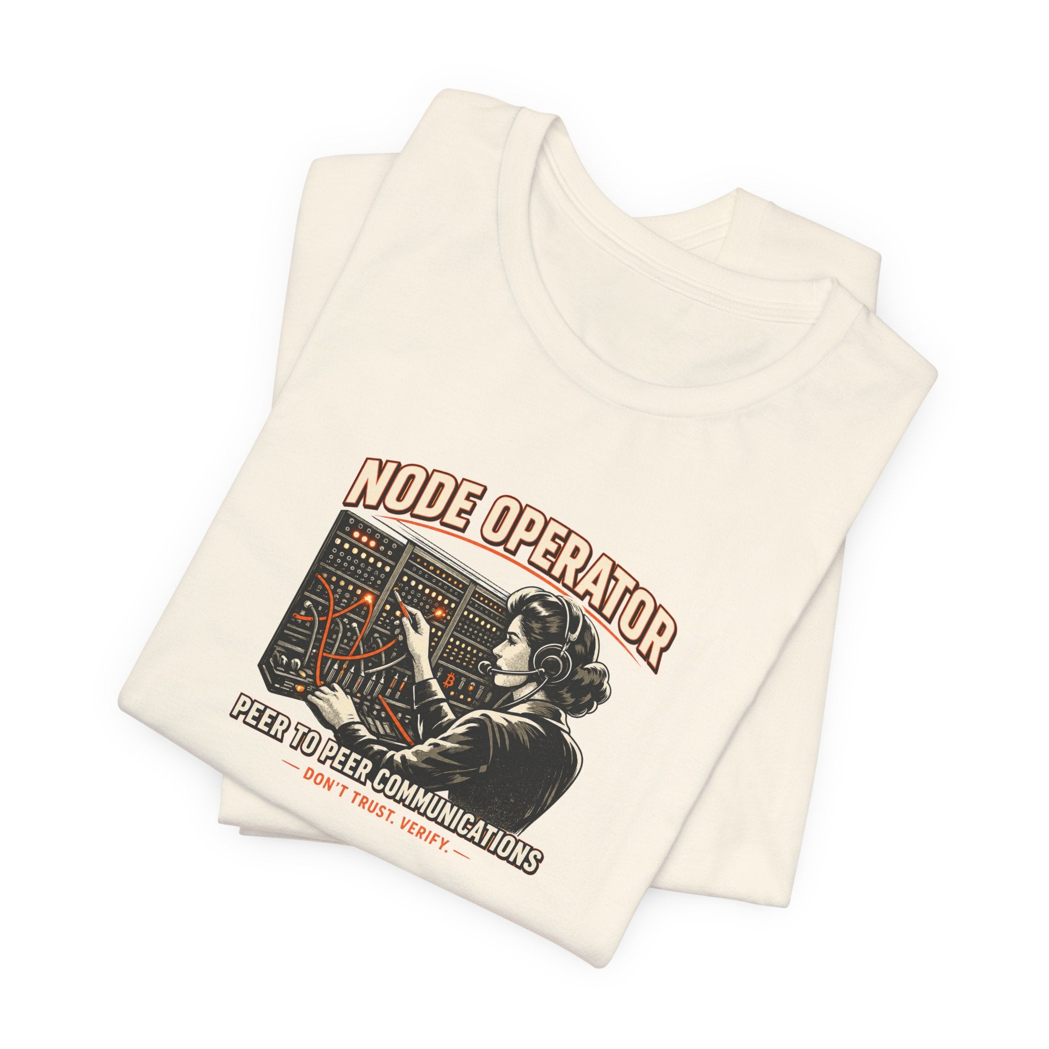 Node Operator Bitcoin Tee | Don't Trust Verify | Bella Canvas 3001
