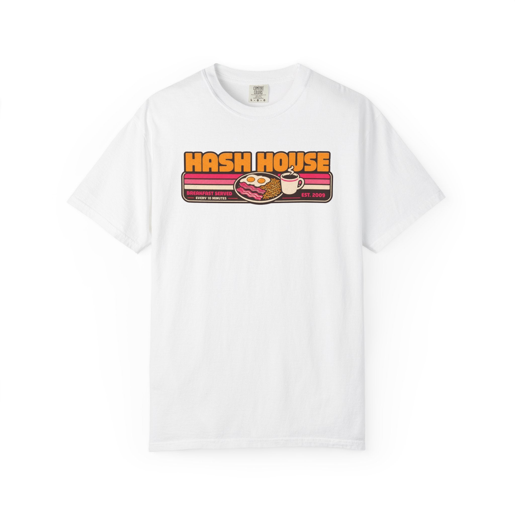 Incognito Heavyweight Hash House Retro Diner Tee | Comfort Colors 1717
